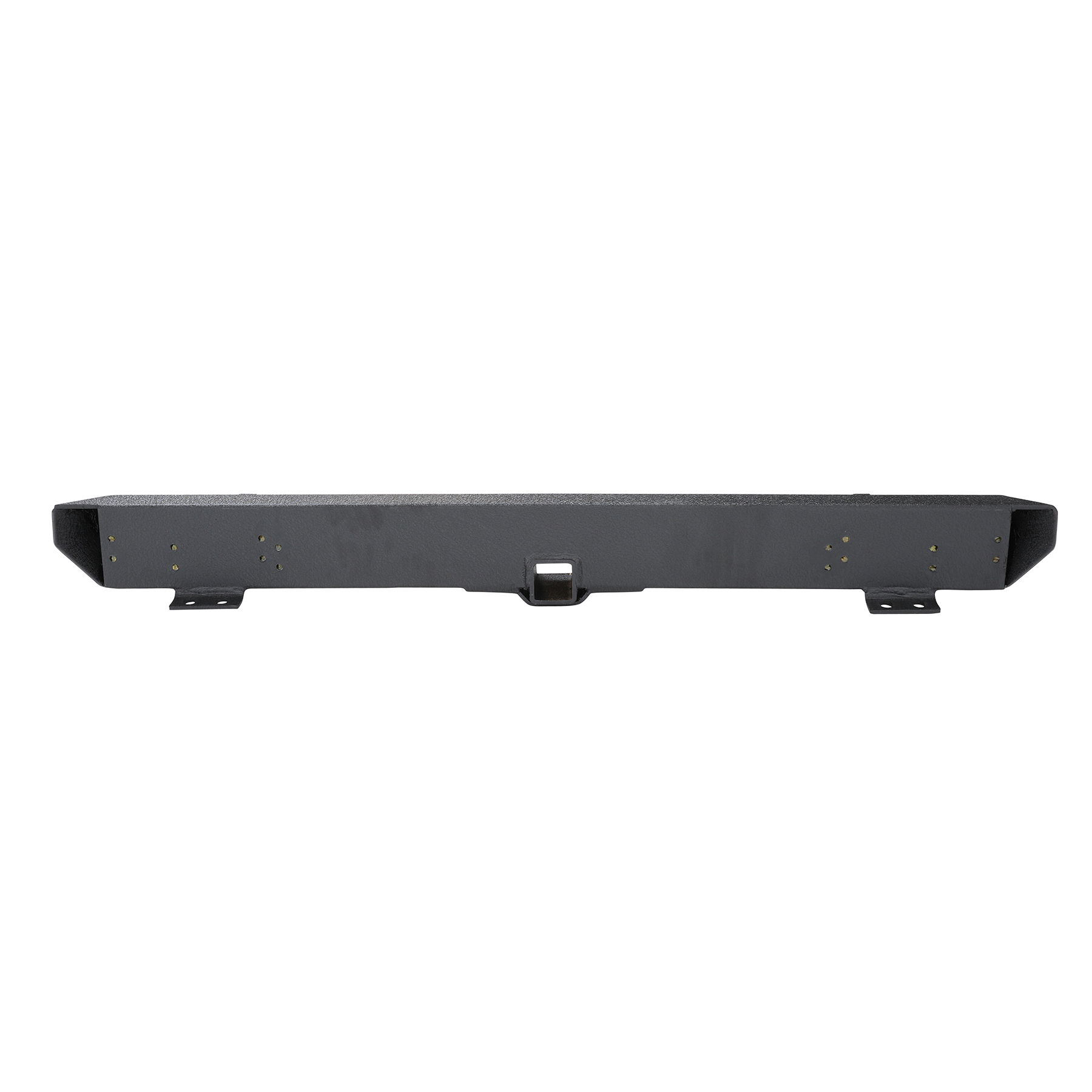 SRC Classic Rear Bumper w/ D-Ring Mounts – Textured Black (76-06 CJ/Wrangler) view 4
