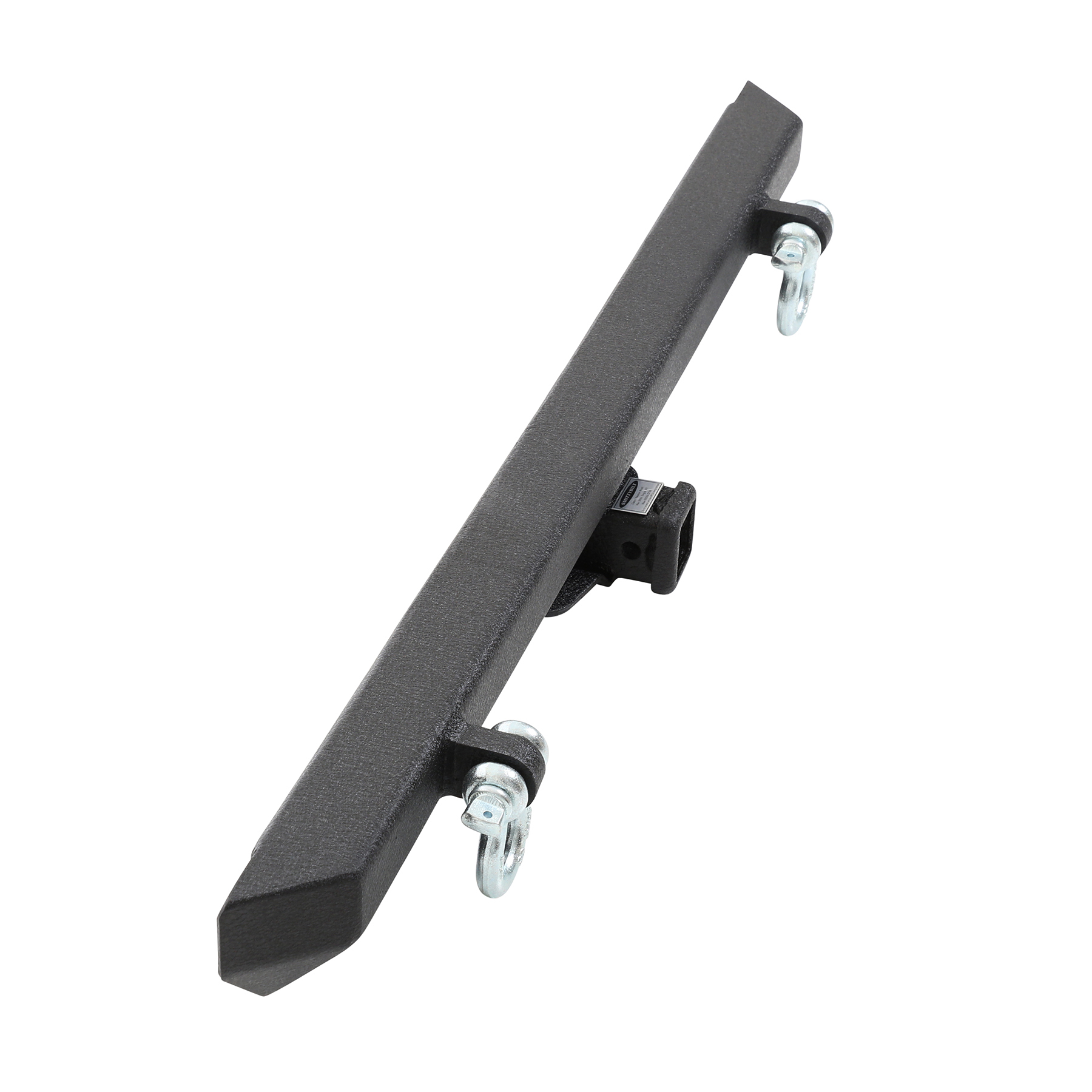 SRC Classic Rear Bumper w/ D-Ring Mounts – Textured Black (76-06 CJ/Wrangler) view 5