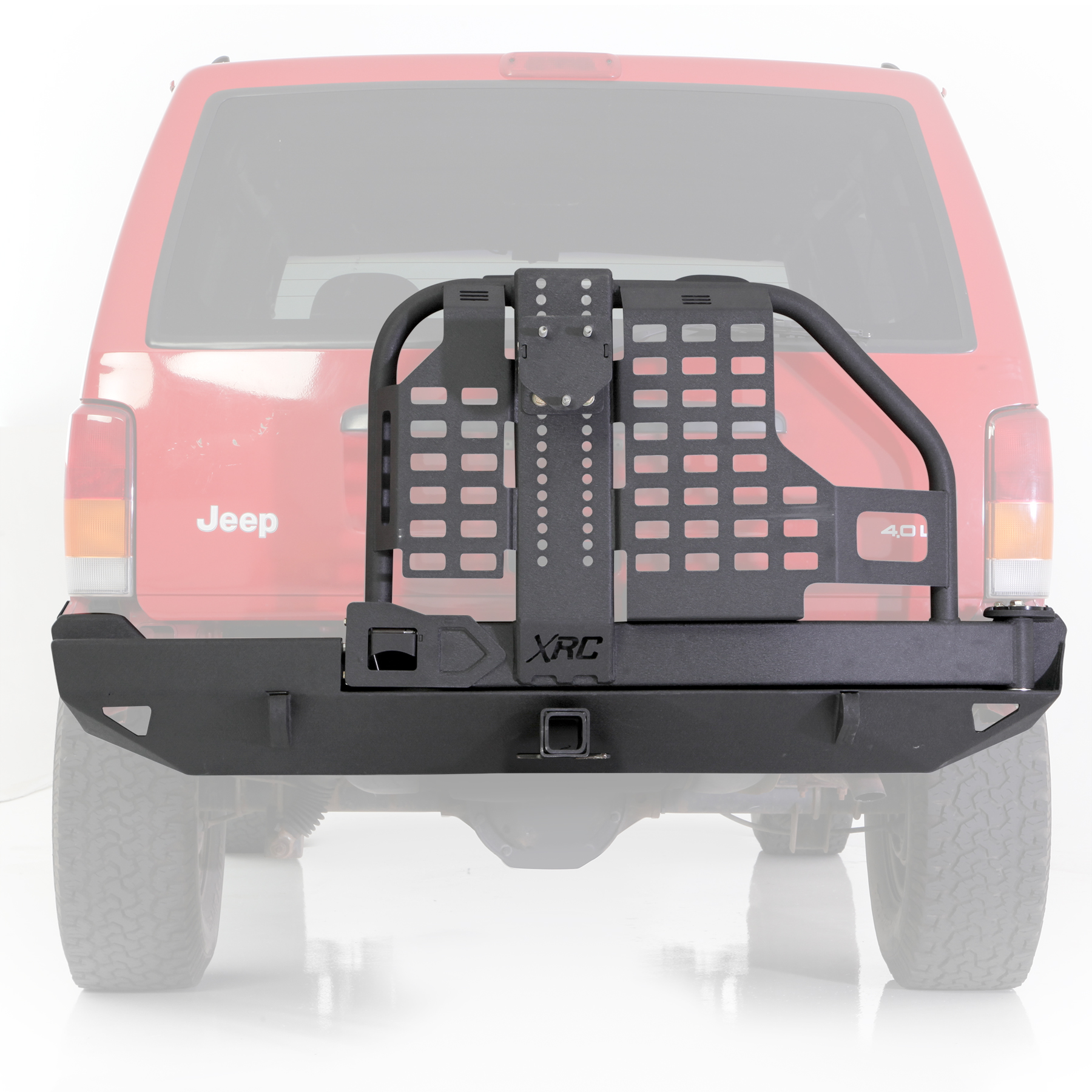 XRC Rear Bumper w/ Swing Gate – Bumper Only (84-01 XJ) view 3