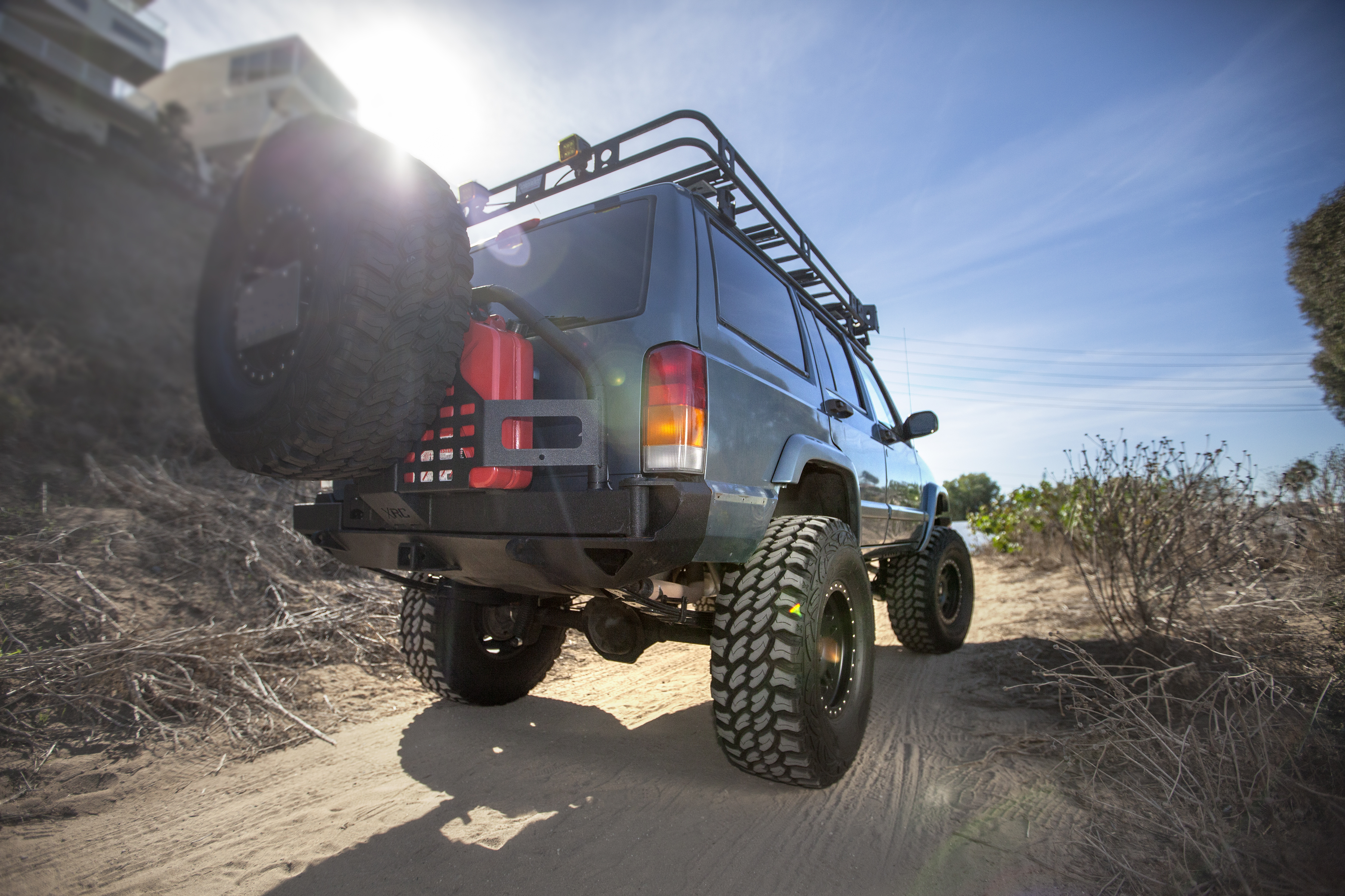 XRC Rear Bumper w/ Swing Gate – Bumper Only (84-01 XJ) view 6