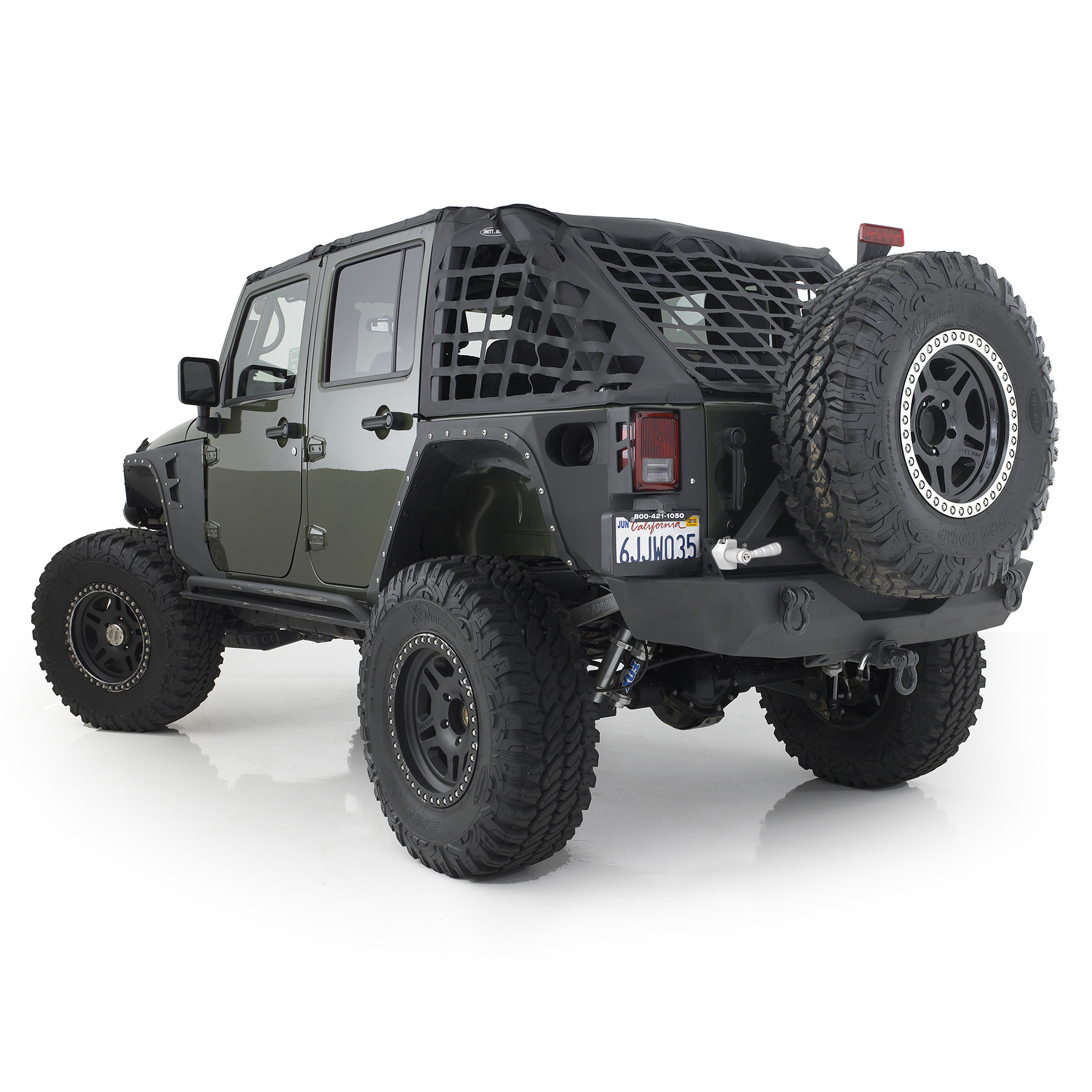 XRC RR BUMP W HITCH TIRE JK 2/4DOOR view 2