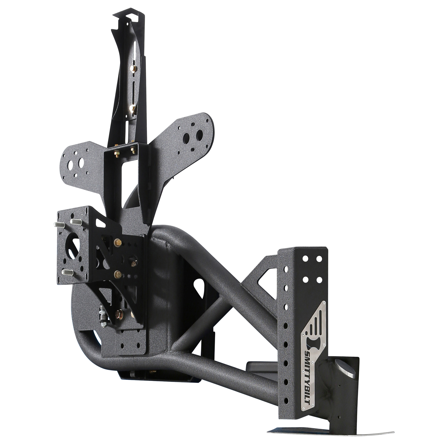 XRC Gen 2 Bolt-On Tire Carrier – Textured Black (07-18 JK/JKU) view 2
