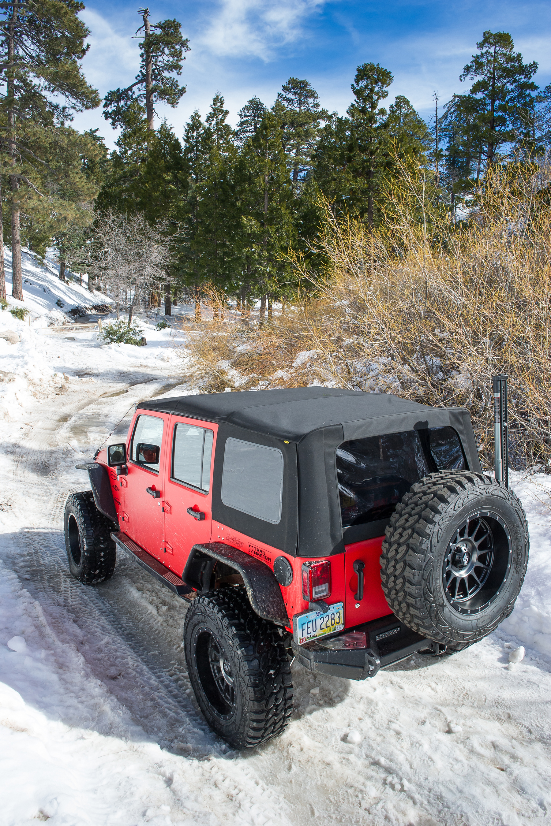 XRC Gen 2 Bolt-On Tire Carrier – Textured Black (07-18 JK/JKU) view 18