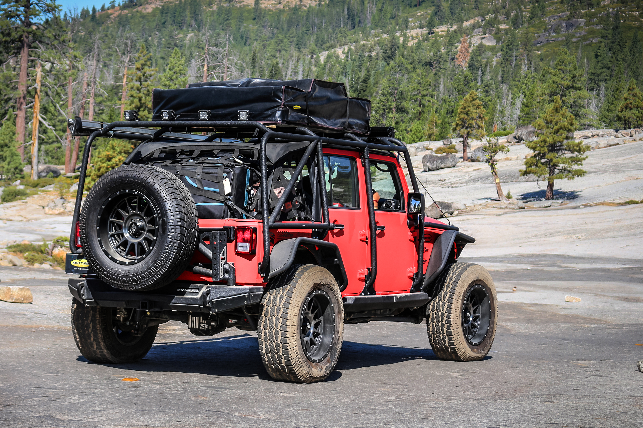 XRC Gen 2 Bolt-On Tire Carrier – Textured Black (07-18 JK/JKU) view 19