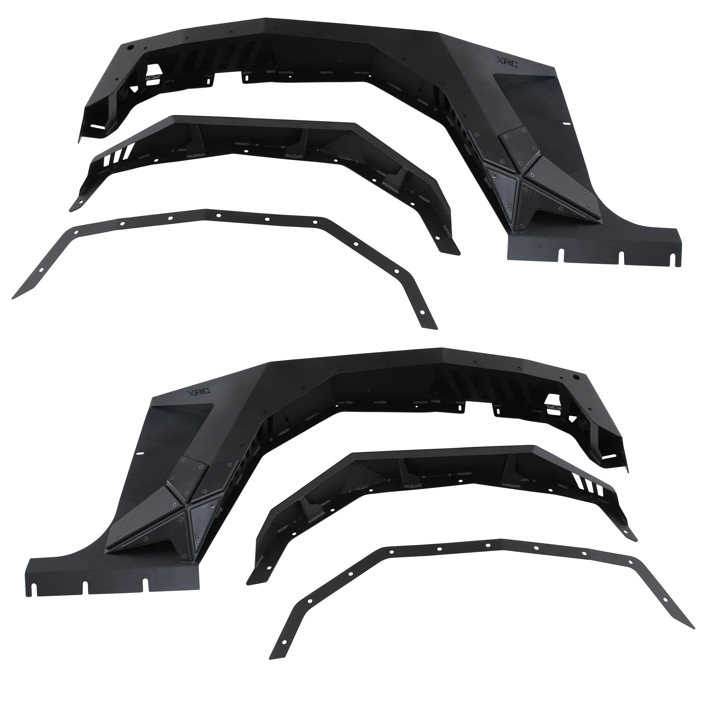 XRC Gen 2 Front Armor Fenders – Textured Black (07-18 JK/JKU)