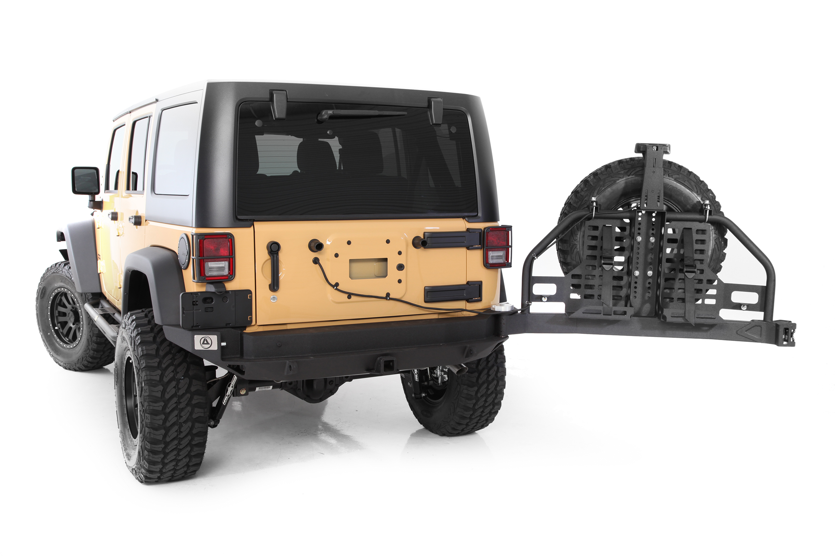 XRC Atlas Rear Bumper w/ Swing Gate – Swing Gate Only (07-18 JK/JKU) view 3