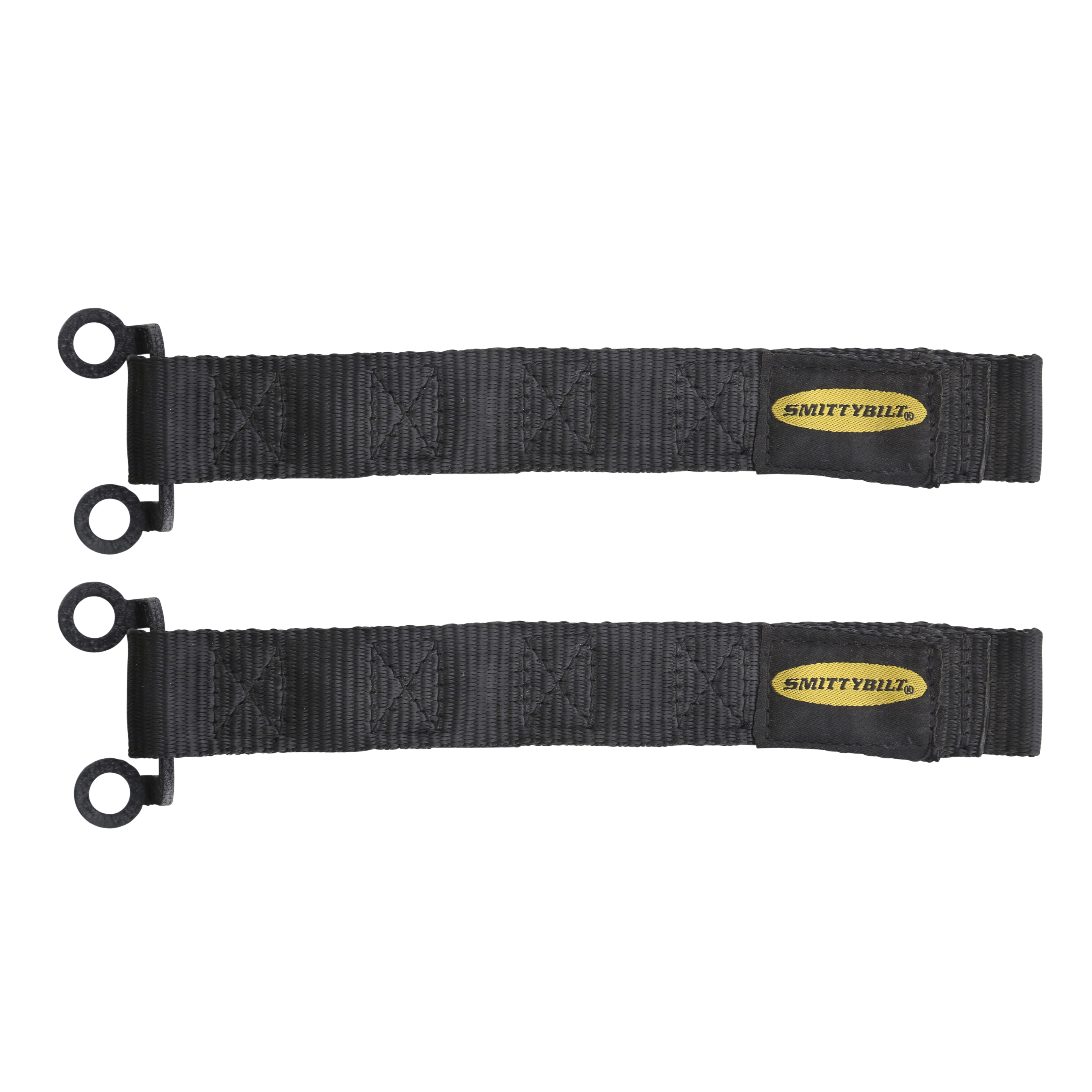 Adjustable Door Strap Pair – Black