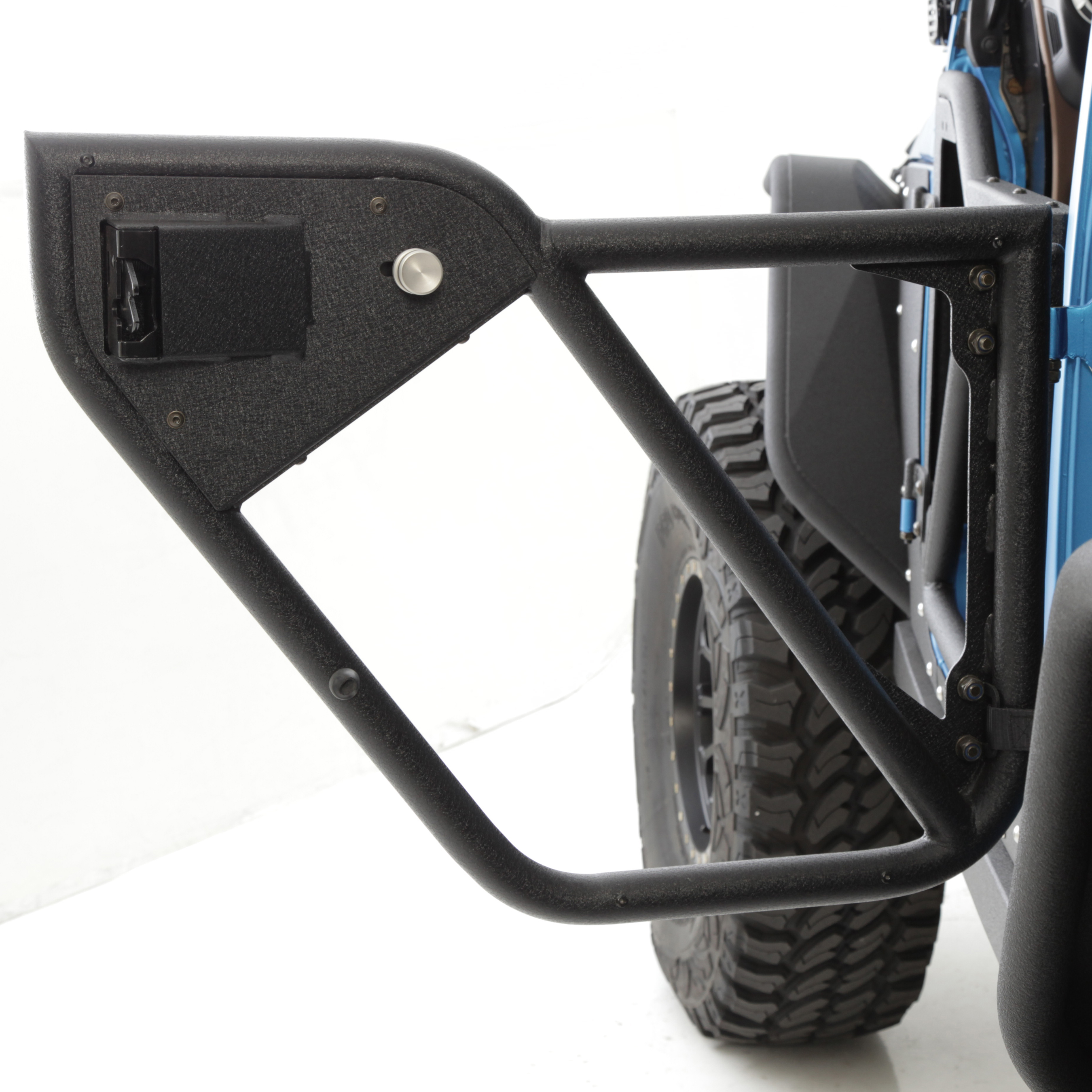 Adjustable Door Strap Pair – Black view 3