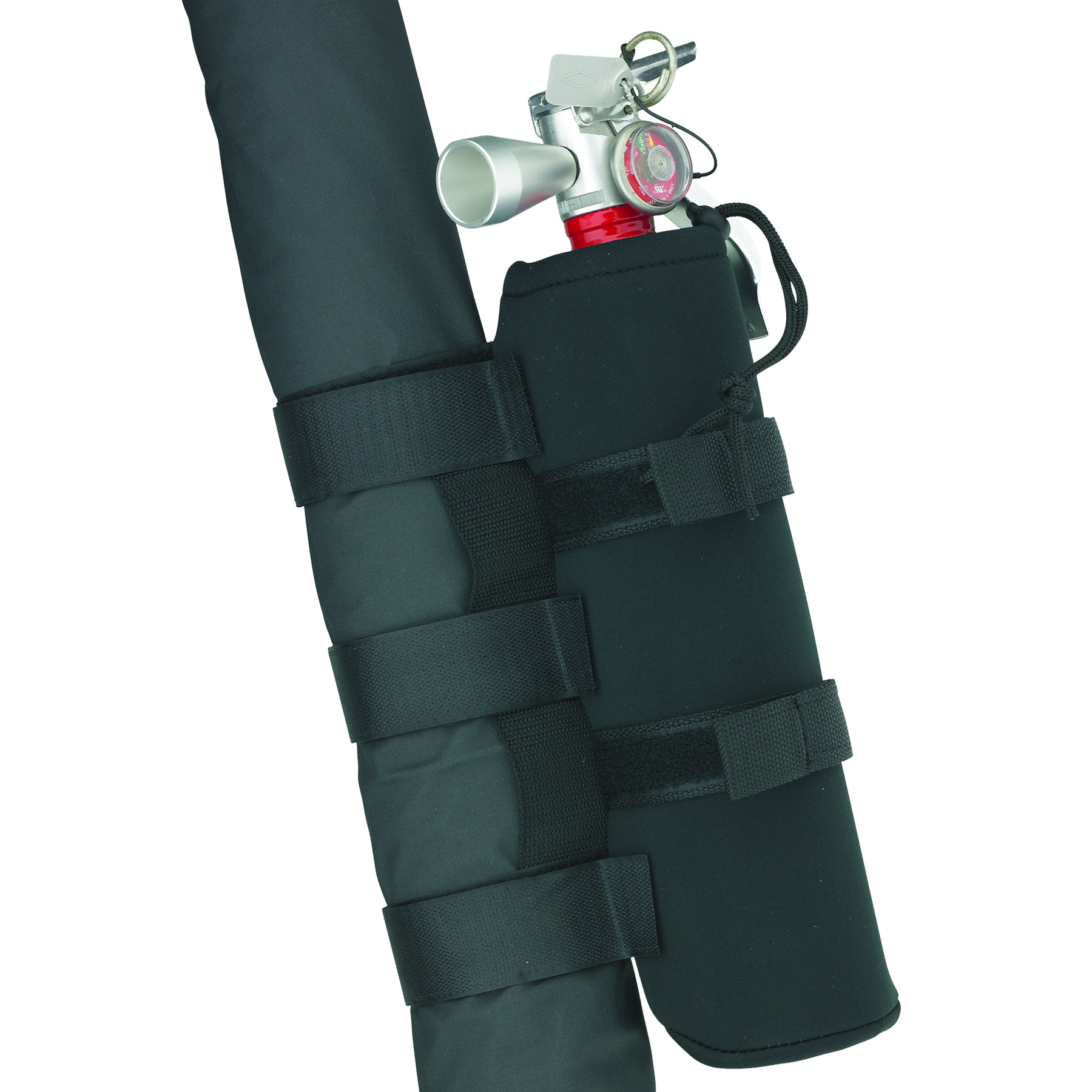 Roll Bar Mount 2.5LB Fire Extinguisher Holder – Black