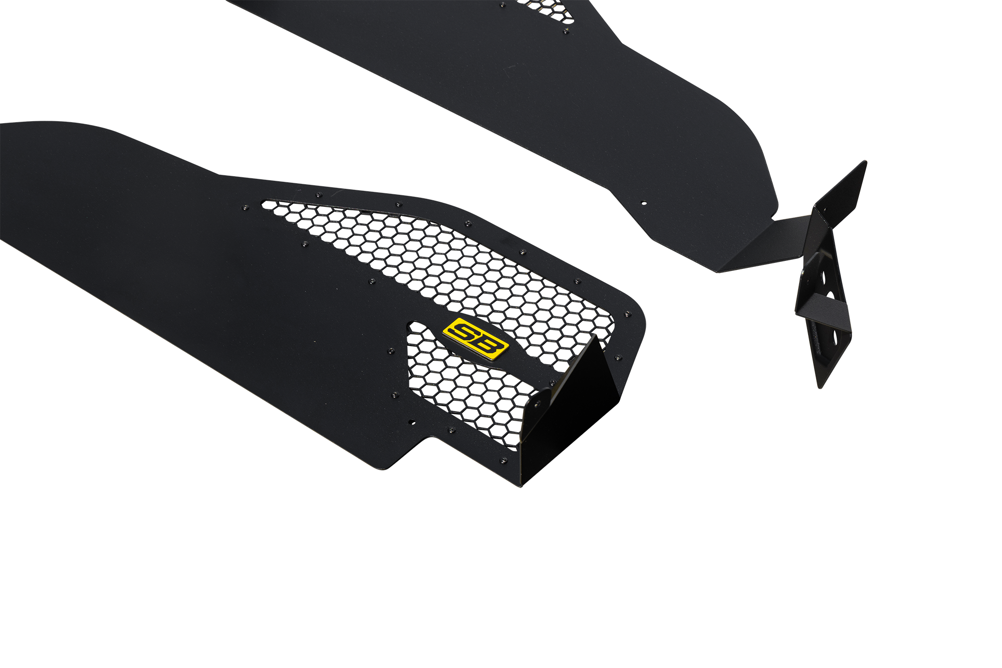 Rear Aluminum Inner Fender Liner Pair – Black (07-18 JK/JKU) view 2