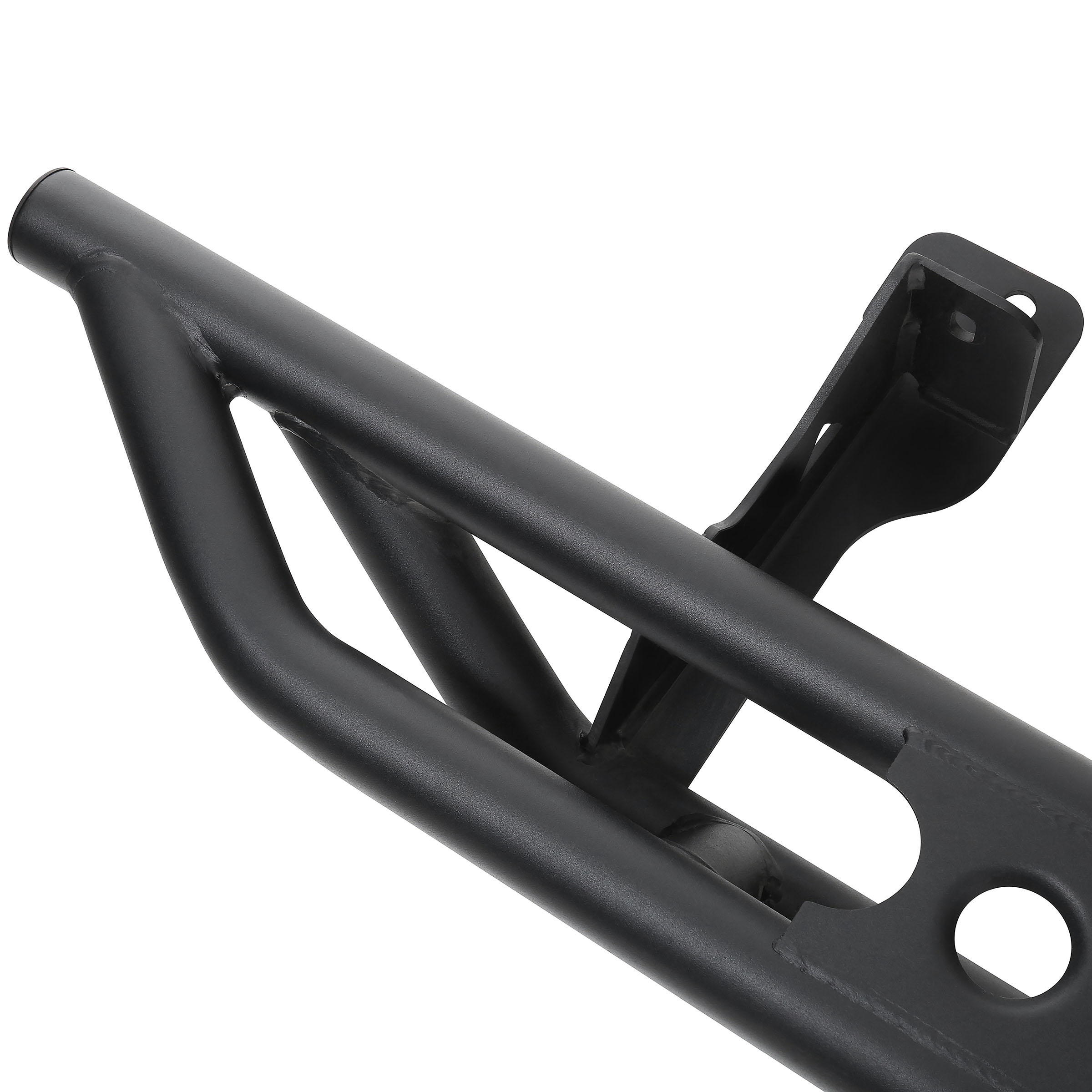 SRC Side Armor w/ Step – Textured Black (18+ JLU) view 6