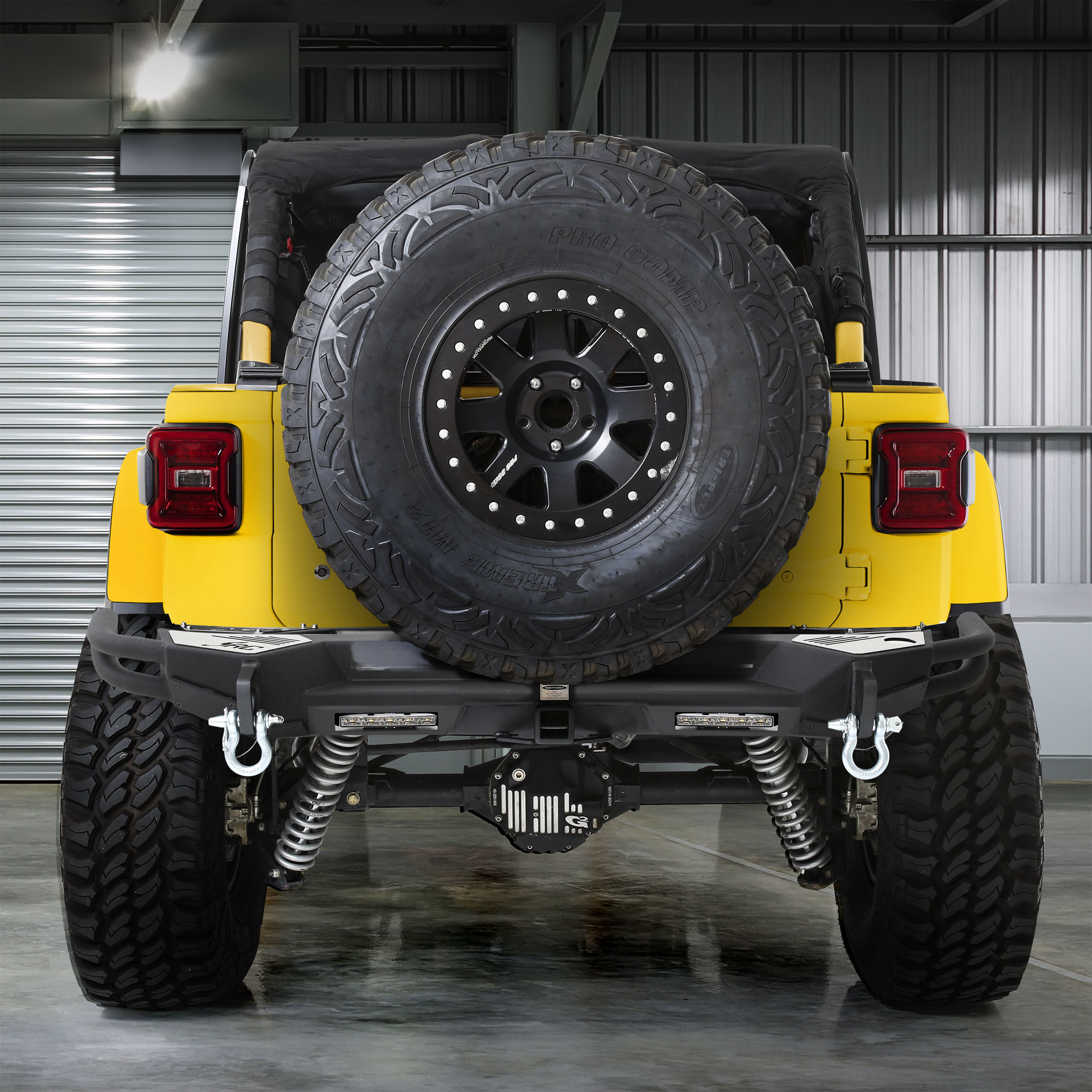 SRC Gen 2 Rear Bumper – Textured Black (18+ JL/JLU)