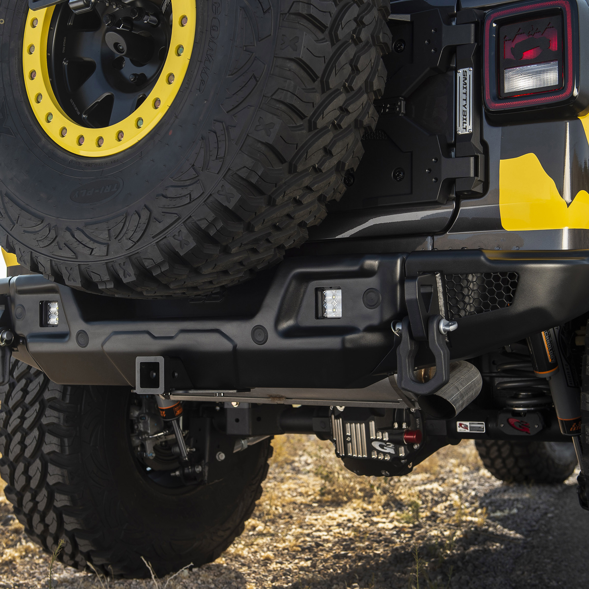 Stryker Rear Bumper – Textured Black (18+ JL/JLU)