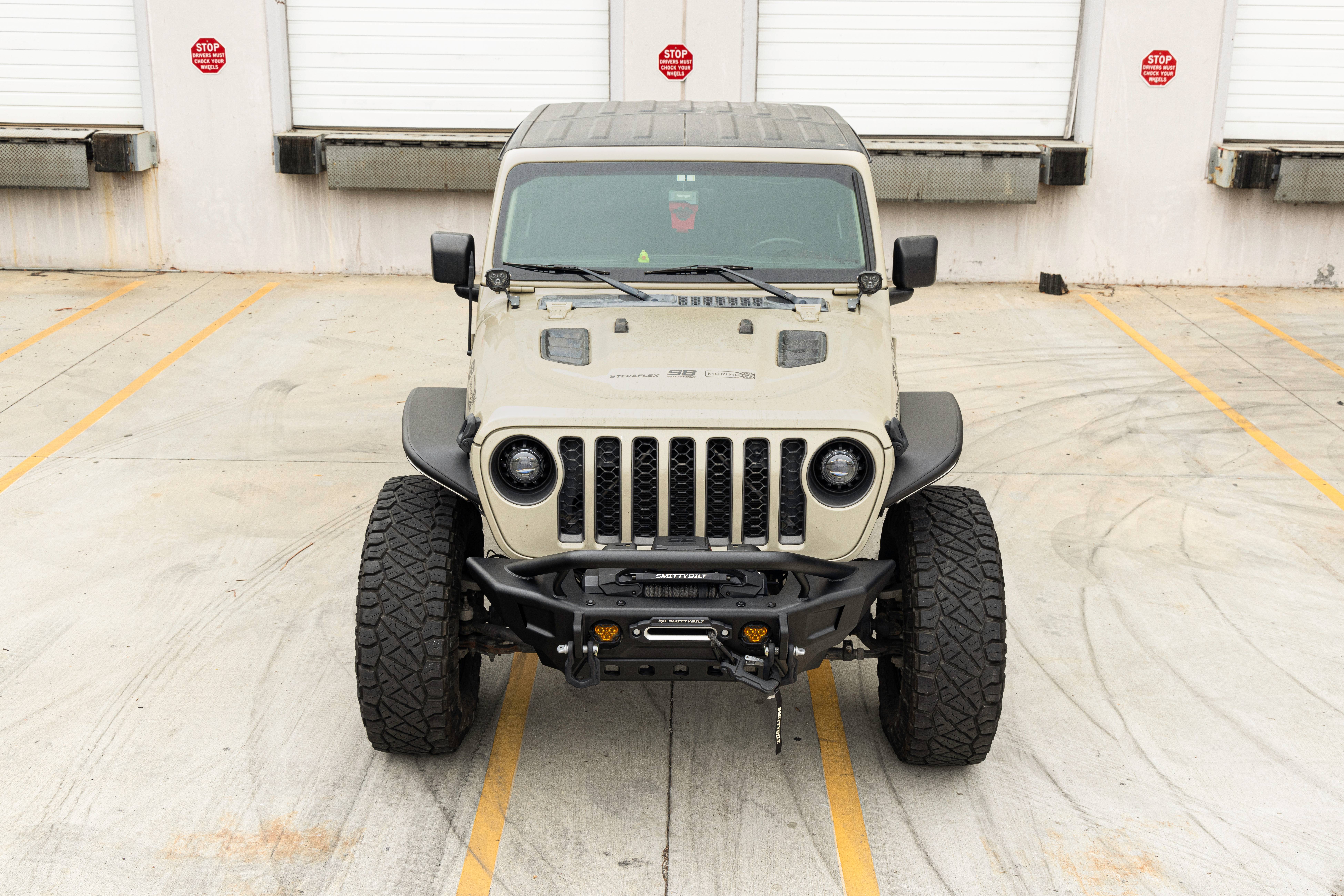 XRC Gen 3 Front Bumper – Textured Black (07+ JK/JL/JT) view 4