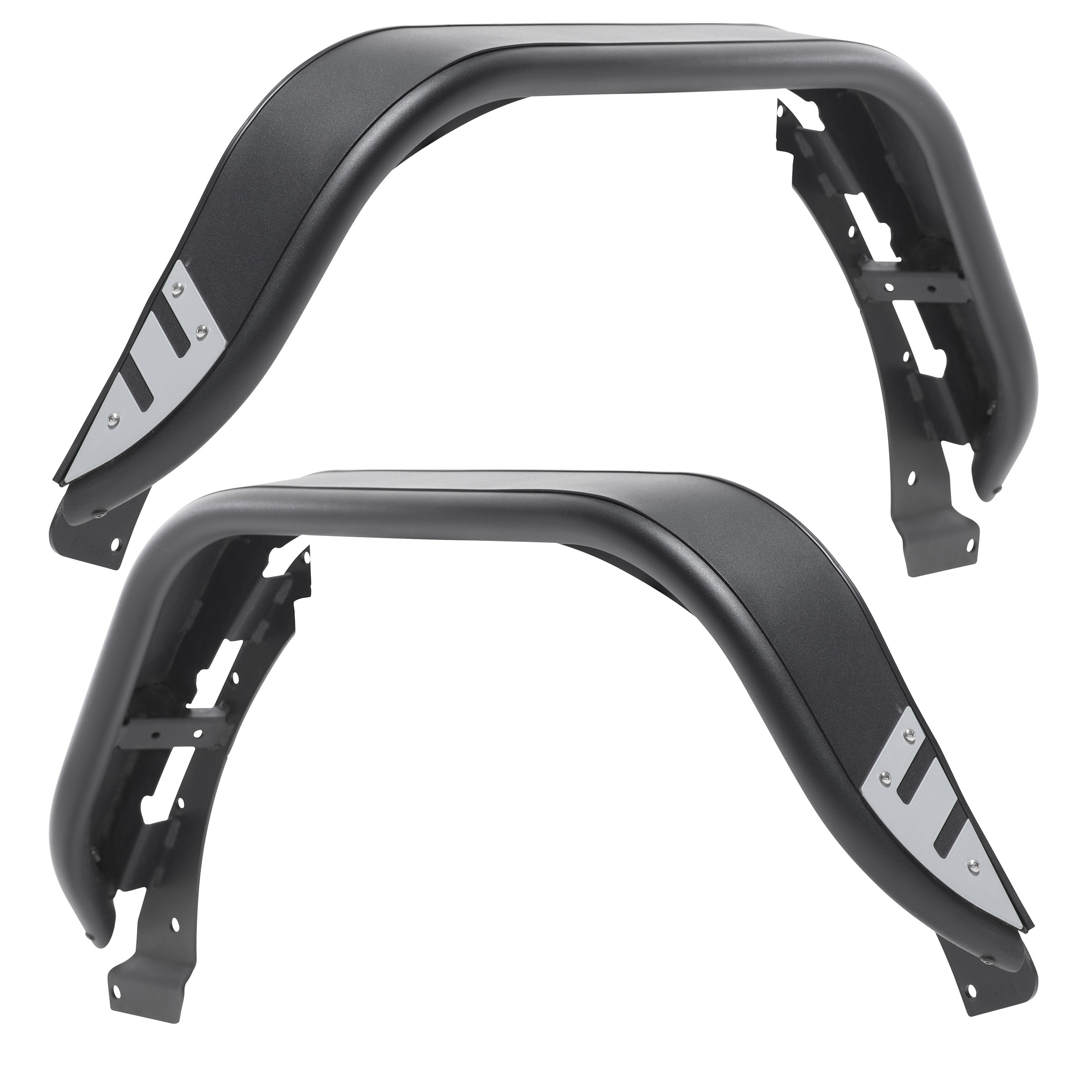 Apollo Rear Fender Pair – Textured Black (18+ JL/JLU)
