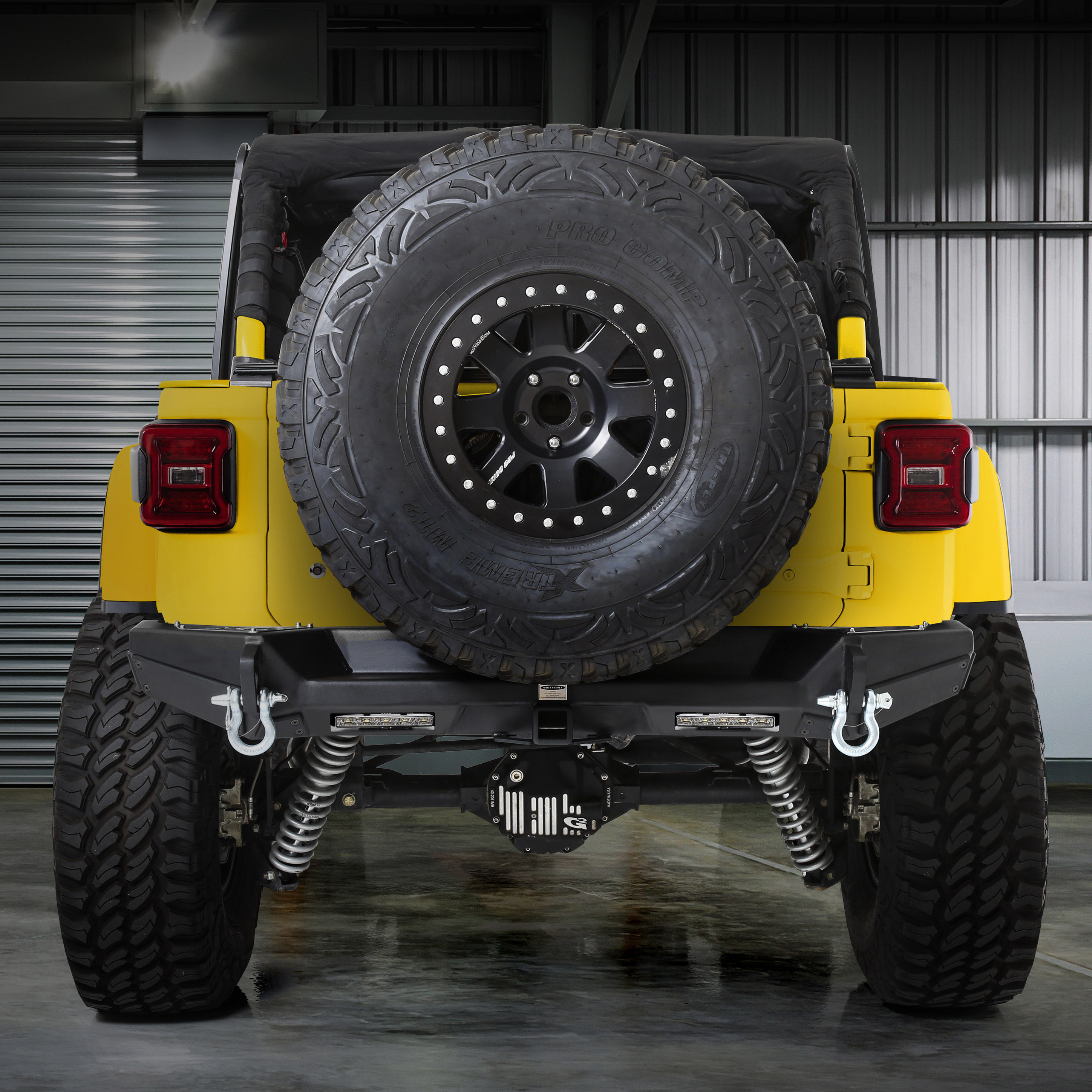 XRC Gen 2 Rear Bumper – Textured Black (18+ JL/JLU)
