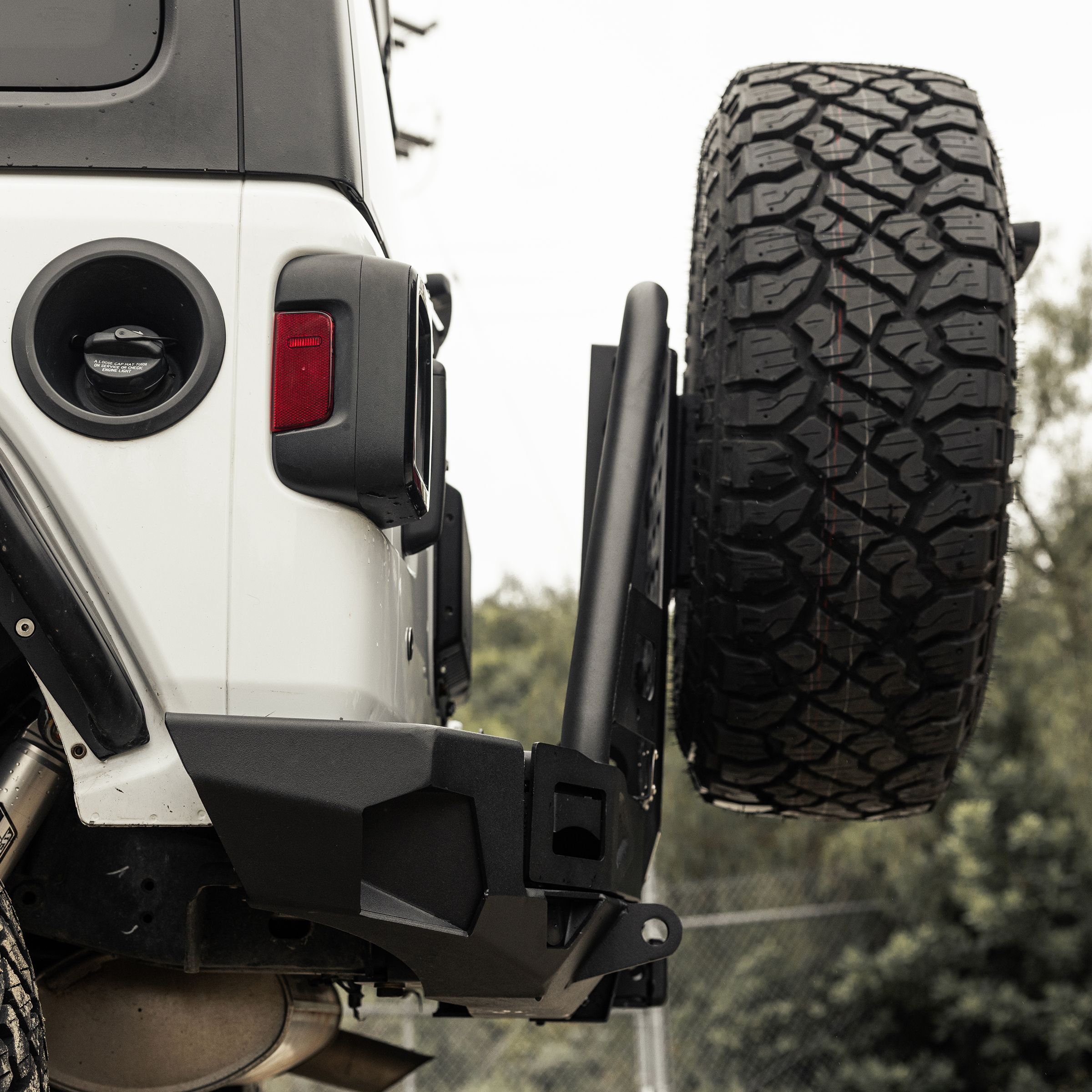 XRC Atlas Rear Bumper w/ Swing Gate – Swing Gate Only (18+ JL/JLU) view 11