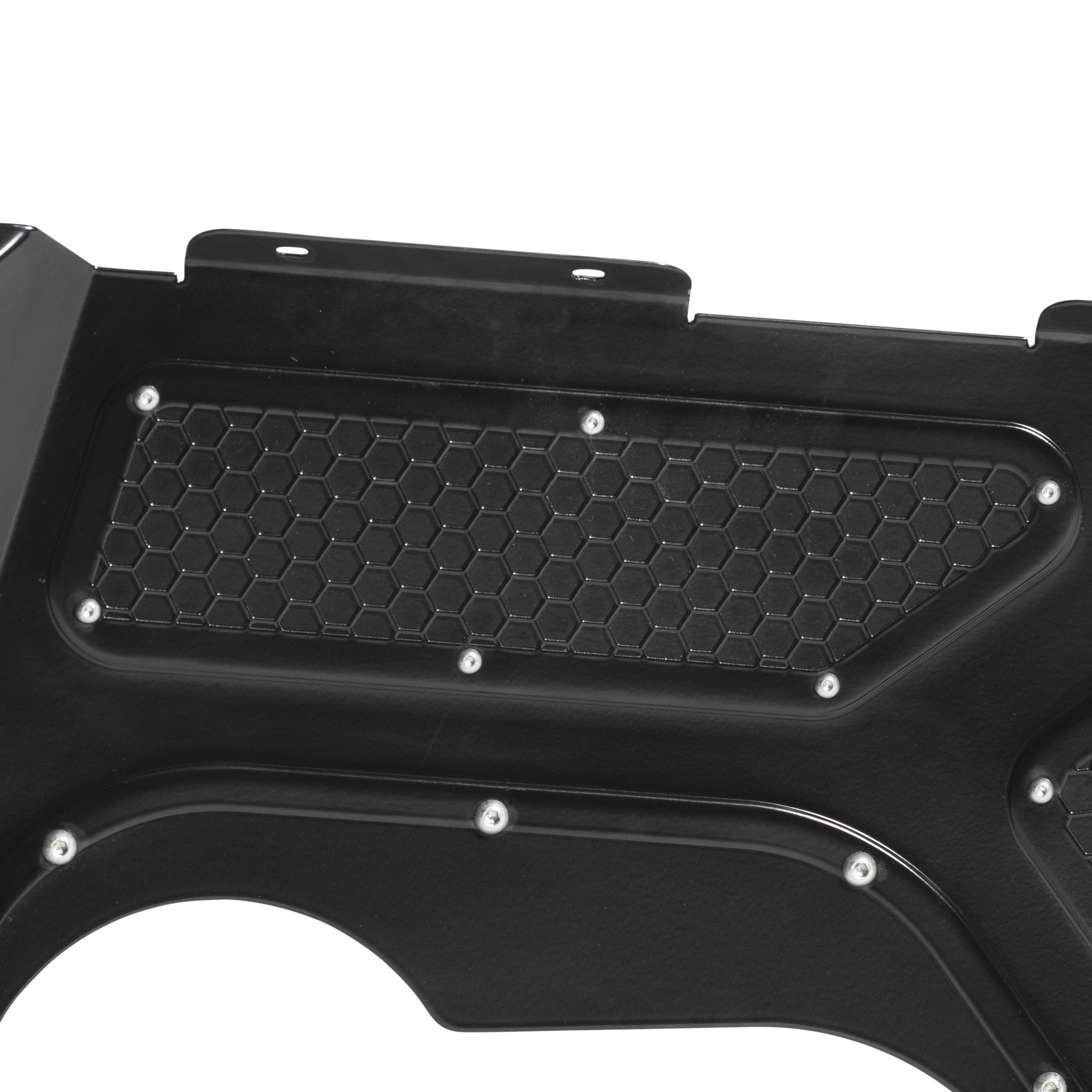 Front Aluminum Inner Fender Liner Pair – Black (18+ JL/JLU) view 10