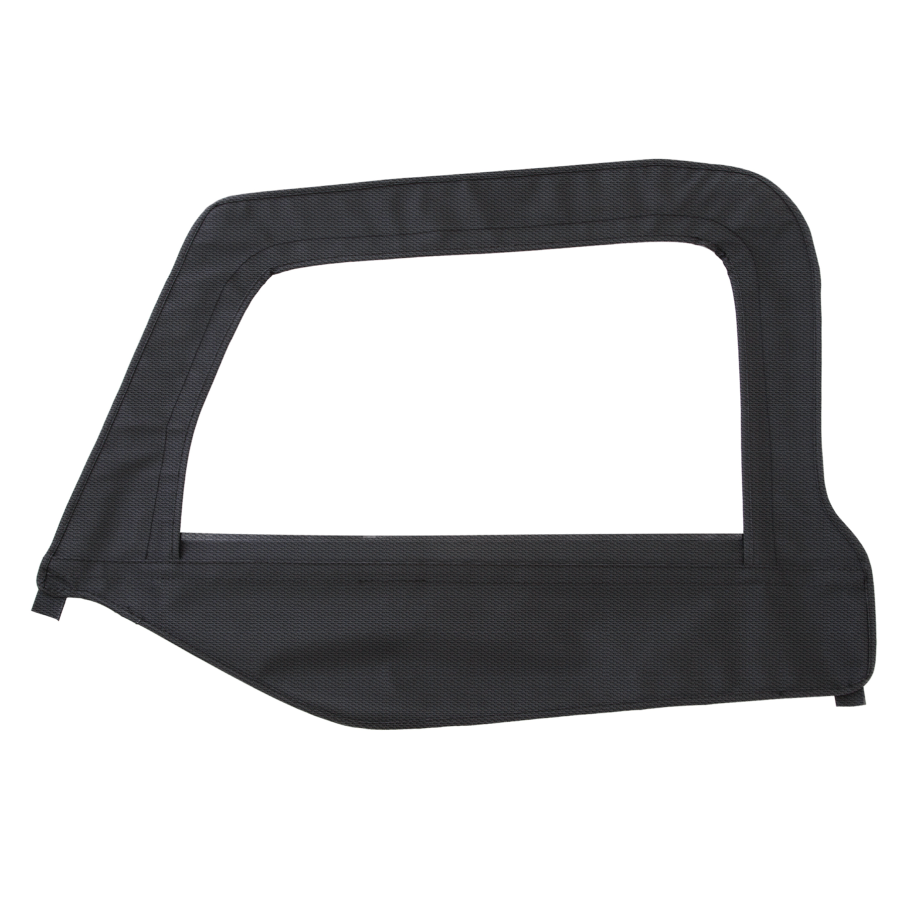 Soft Top Driver Side Door Skin w/ Frame – Black Diamond (97-06 TJ)