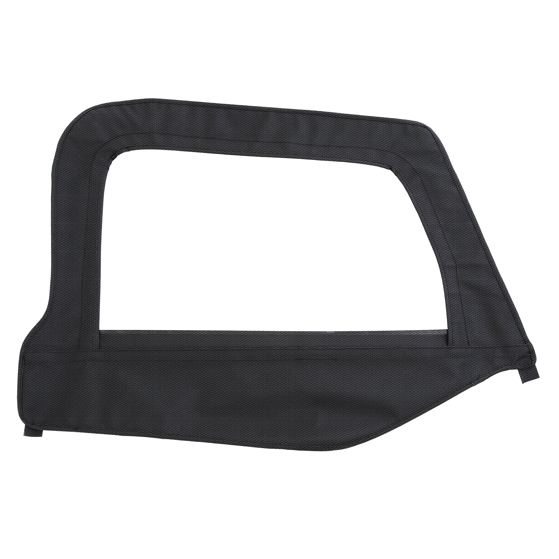 Soft Top Passenger Side Door Skin w/ Frame – Black Diamond (97-06 TJ)
