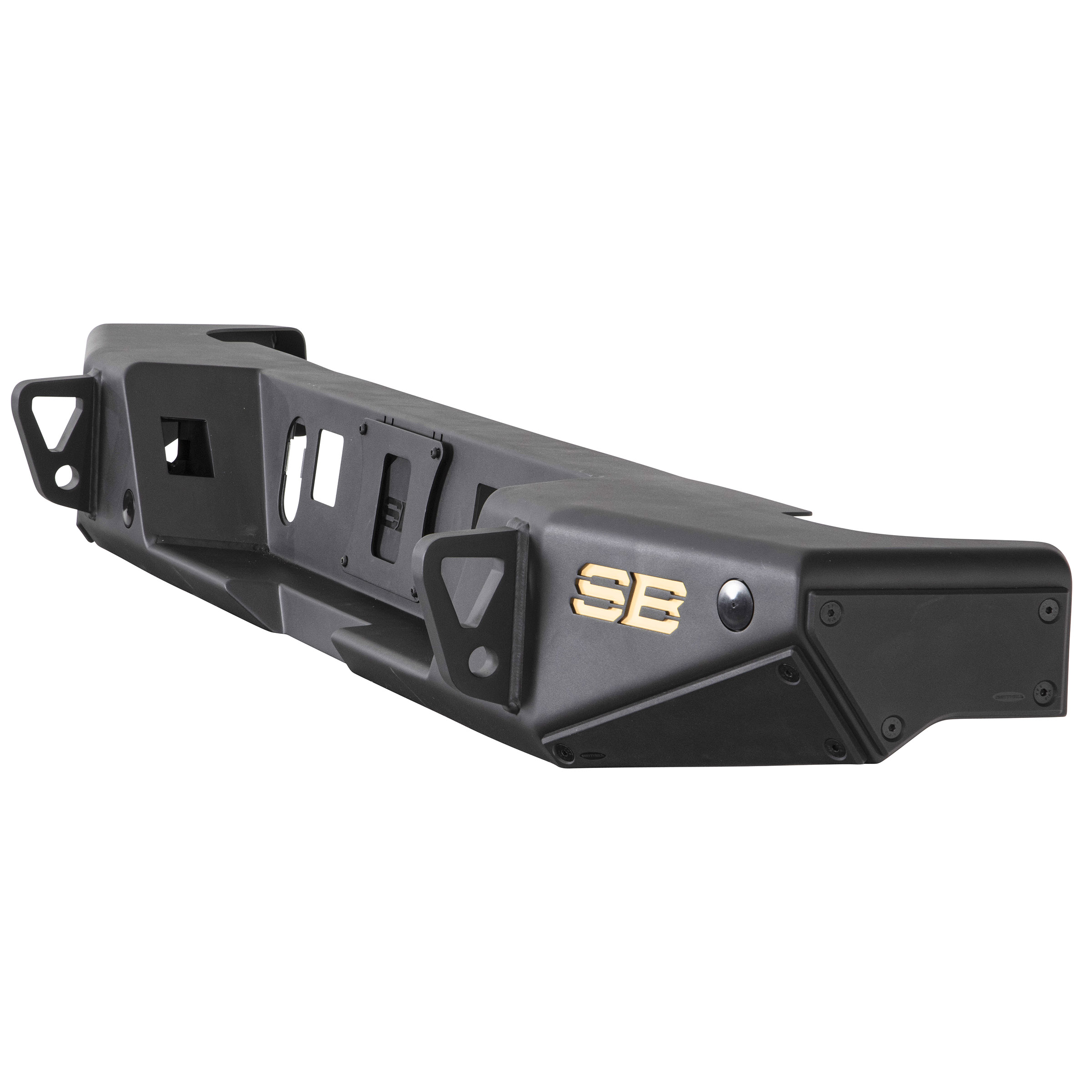 JT XRC Gen 2 Rear Bumper w/ Locking Cubby – Textured Black (20+ JT) view 3