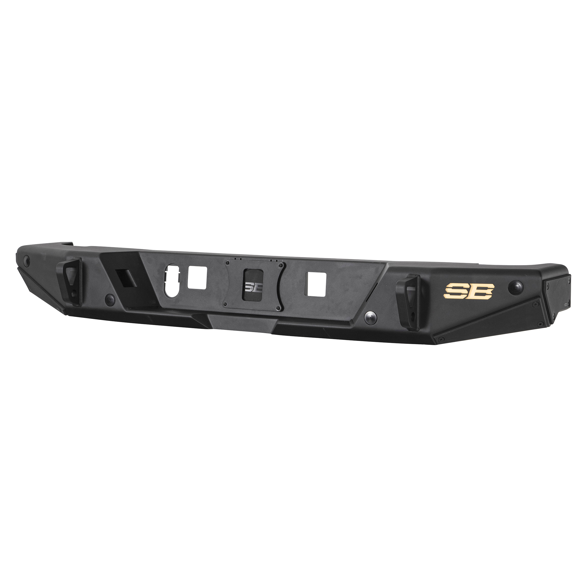 JT XRC Gen 2 Rear Bumper w/ Locking Cubby – Textured Black (20+ JT) view 4