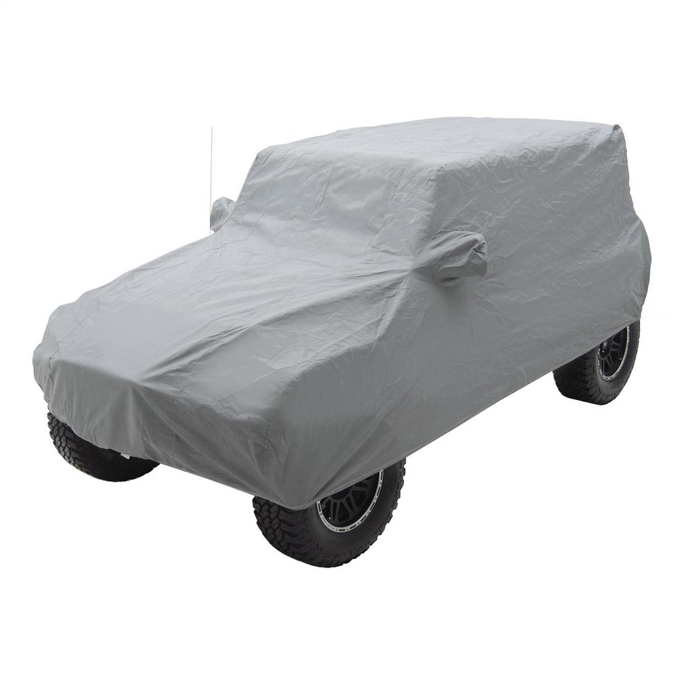 Full Car Cover w/ Storage Bag, Lock & Cable – Gray (07-18 JKU)