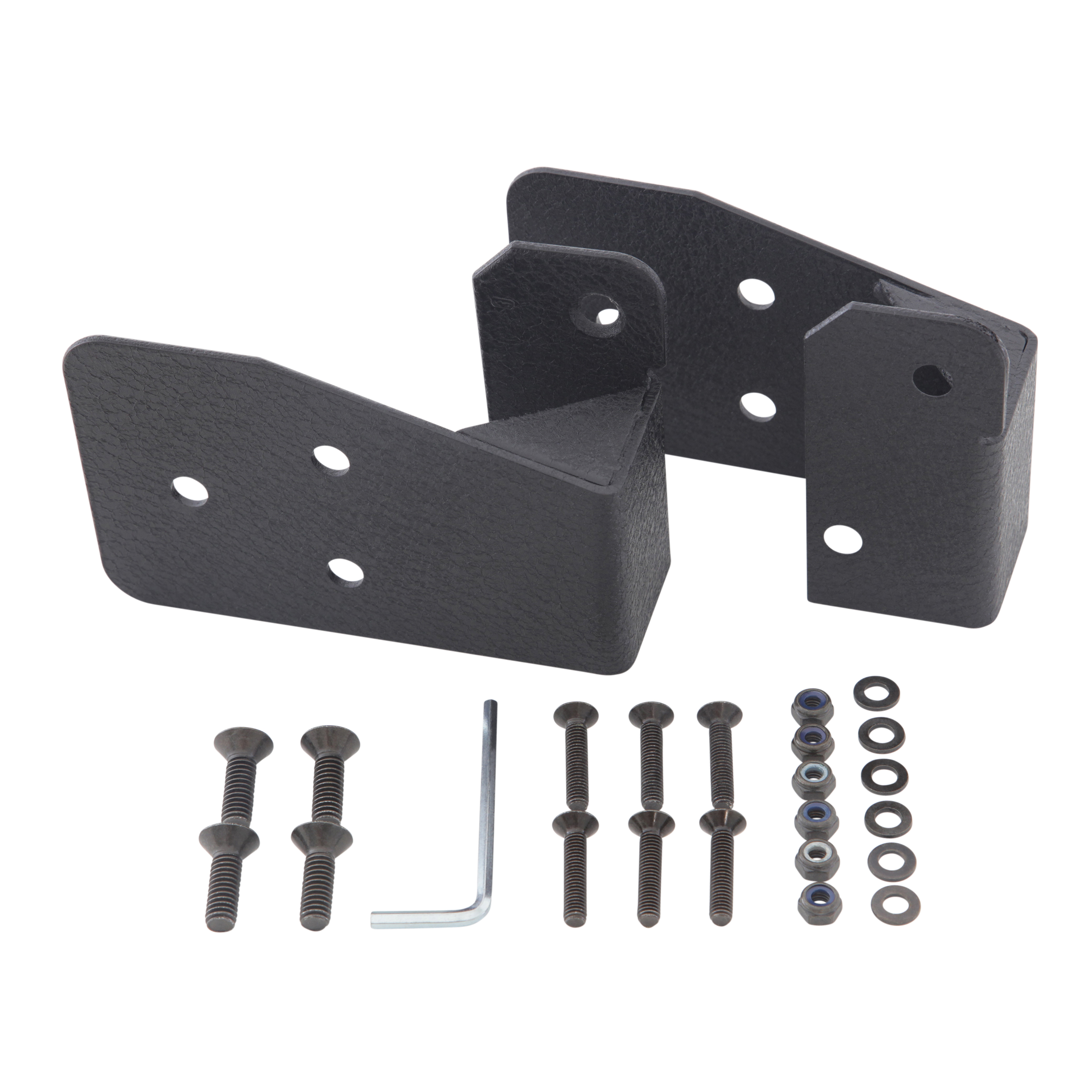 Mirror Relocation Bracket – Textured Black (97-06 Jeep Wrangler TJ/LJ)