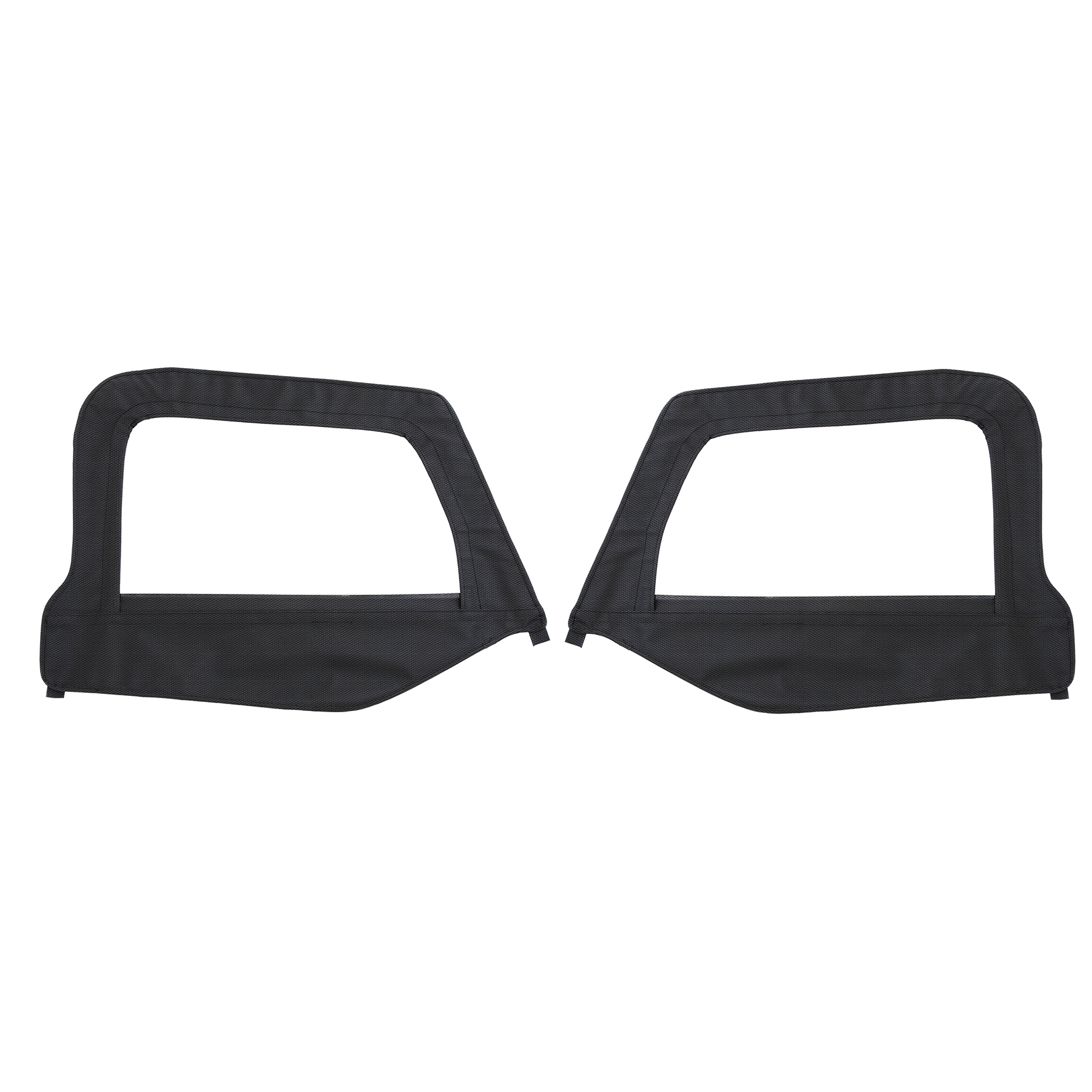 Soft Top Upper Door Skin Pair – Black Diamond (97-06 TJ)