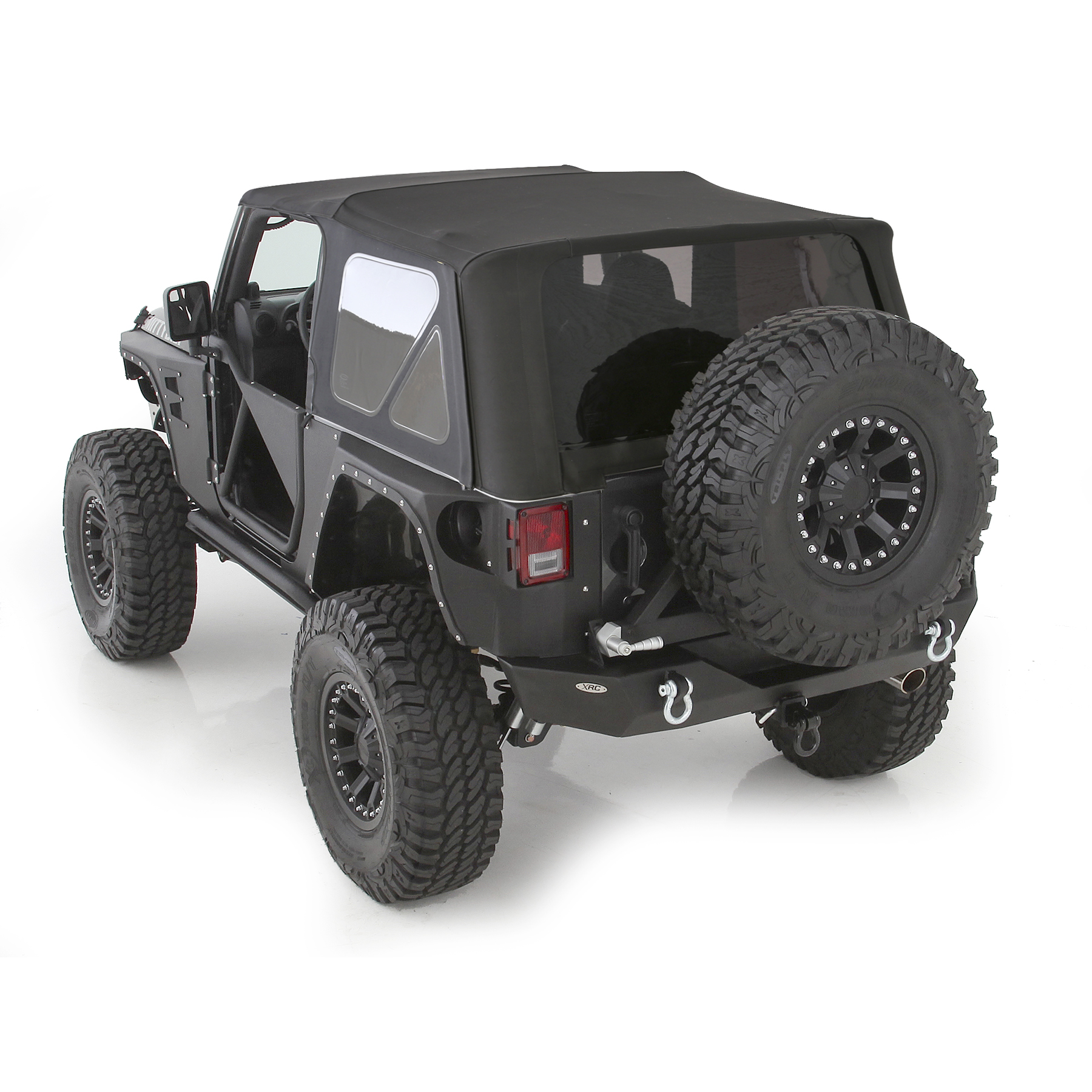 OEM Replacement Soft Top w/ Tinted Windows – Black Diamond (07-09 JK)