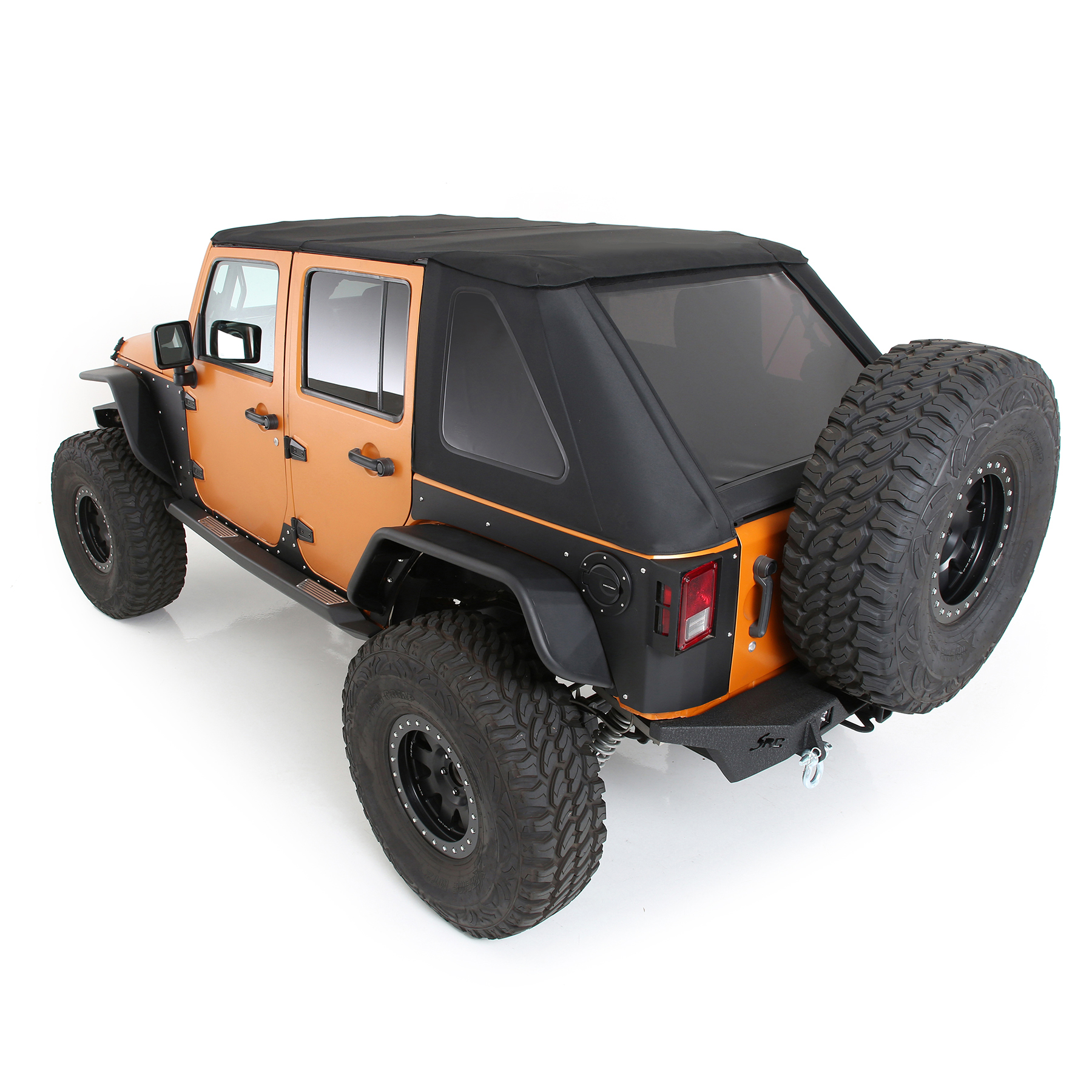 Bowless Premium Combo Top w/ Tinted Windows – Black Diamond (07-18 JKU)
