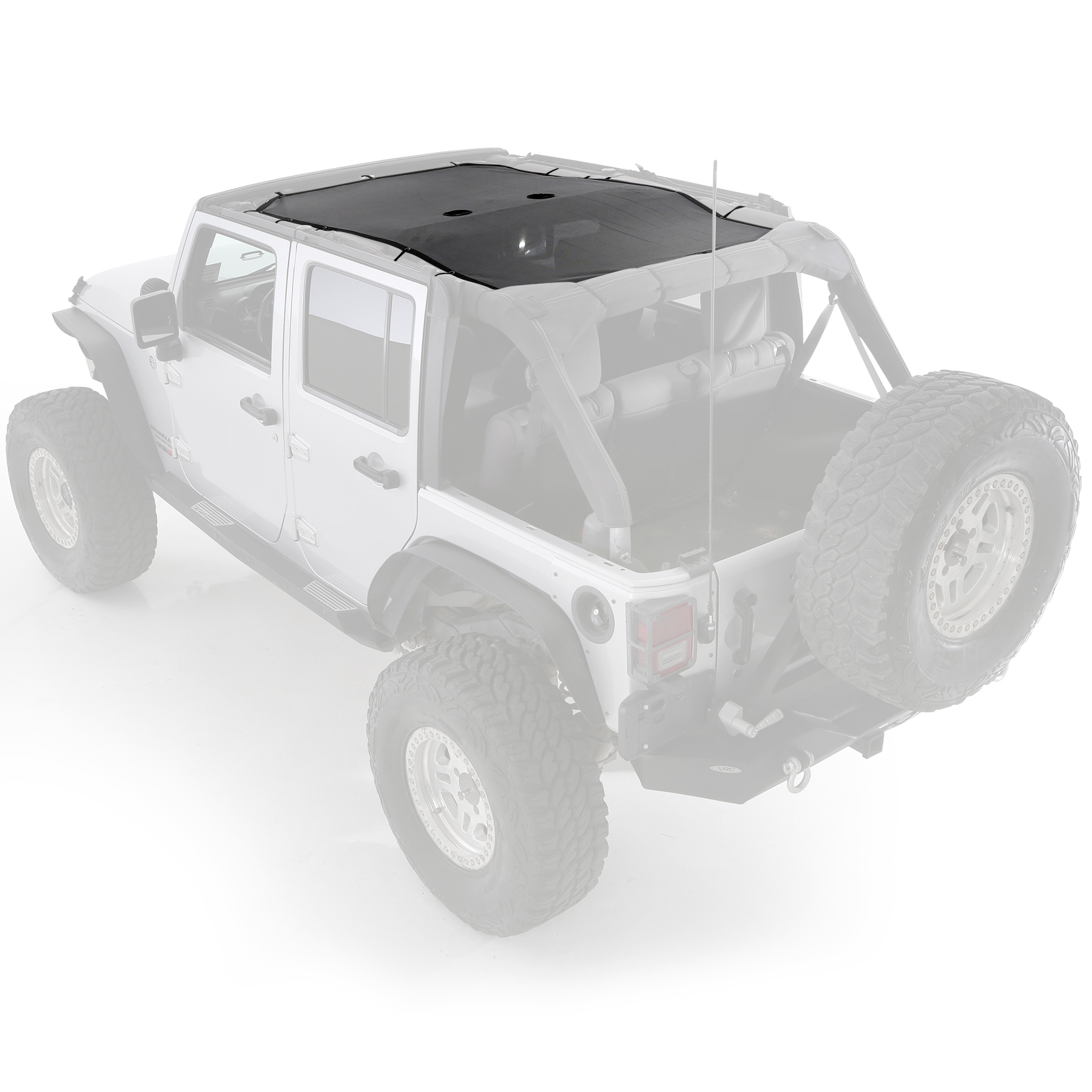 Cloak Extended Mesh Top – Mesh (07-18 JKU)