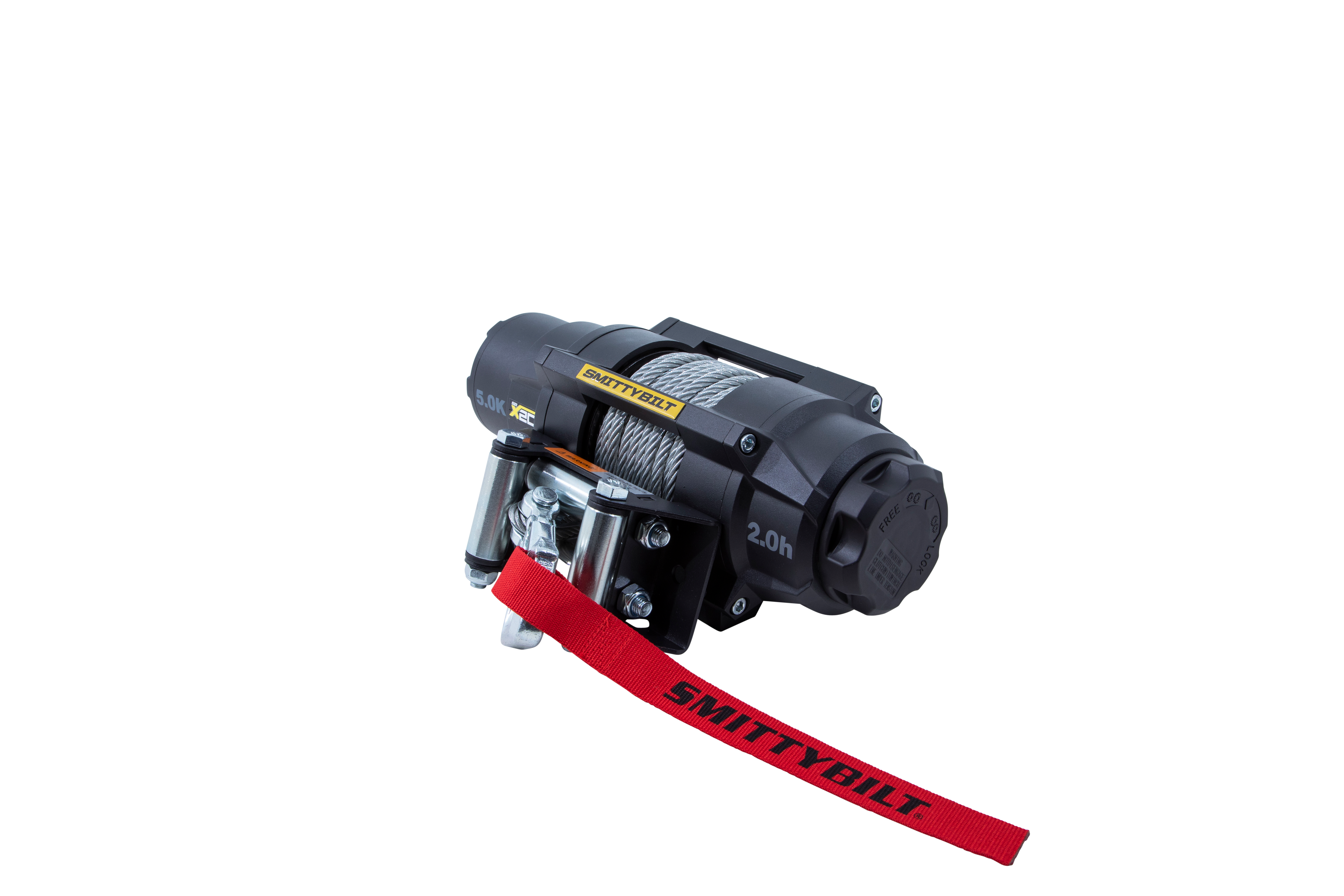 X2O 5K lbs ATV/UTV Winch w/ Steel Cable and Wireless Remote view 2