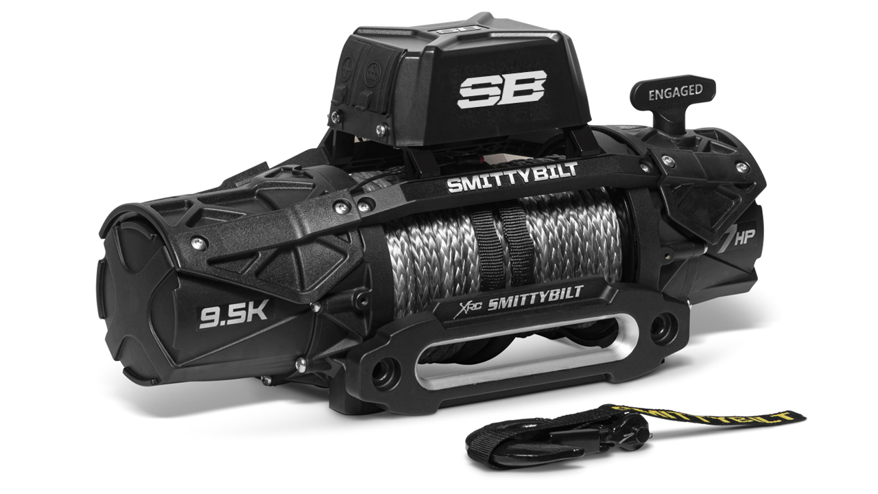 XRC Gen 3 9,500lb Comp Winch w/ Synthetic Rope view 3