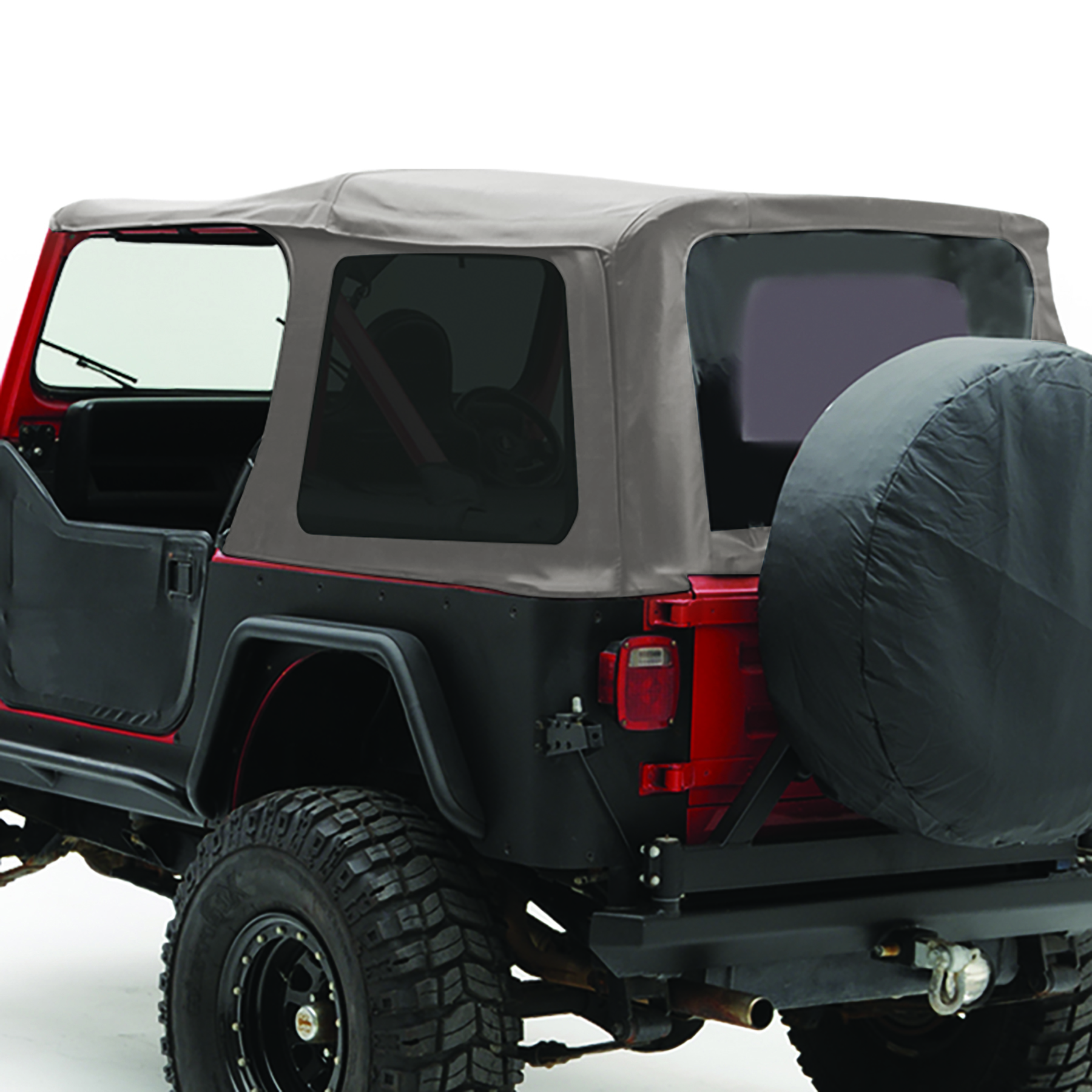 OEM Replacement Soft Top w/ Tinted Windows – Denim Gray (88-95 YJ)