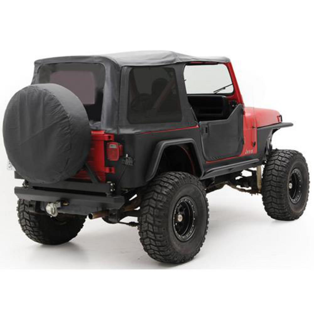 OEM Replacement Soft Top w/ Tinted Windows – Denim Black (88-95 YJ)