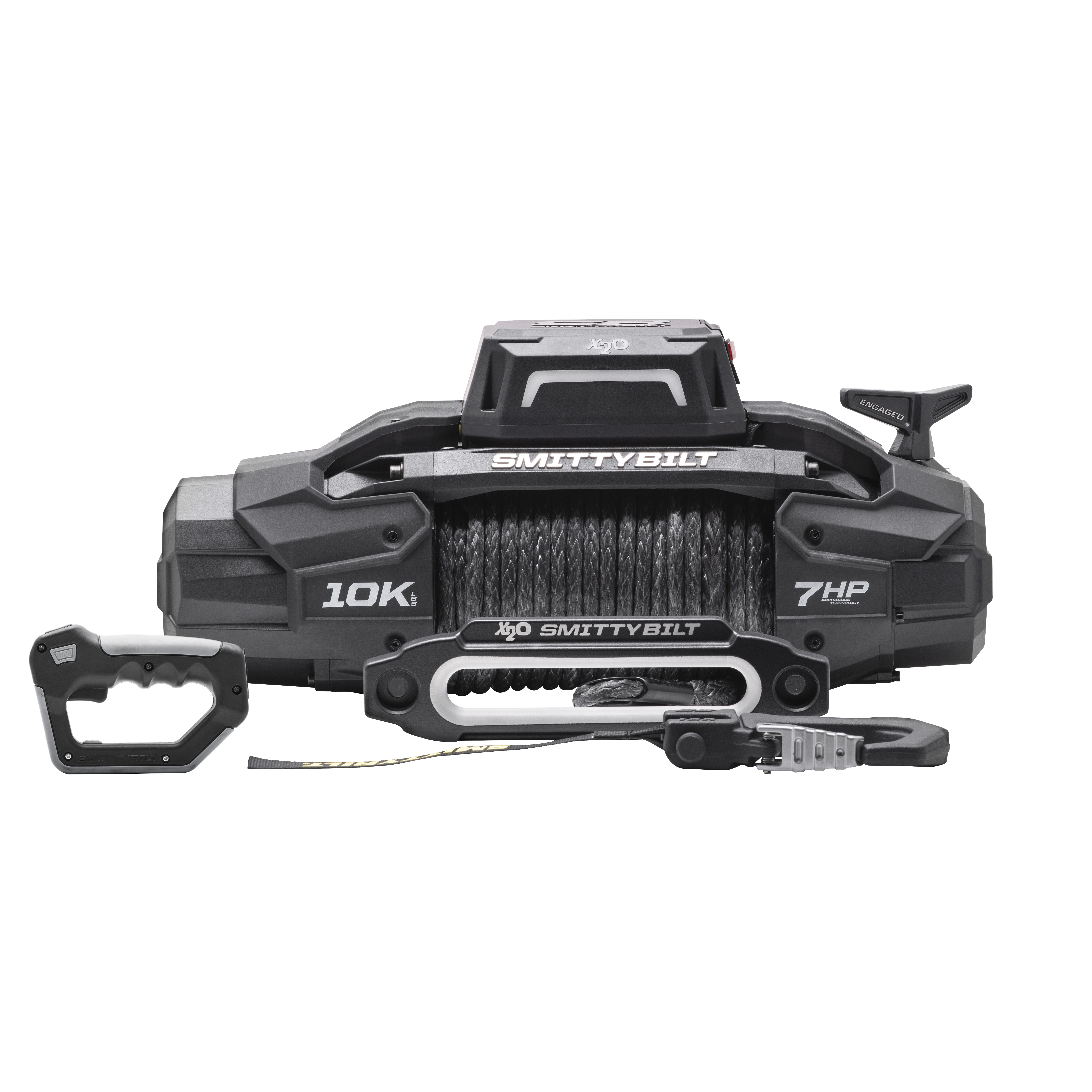 X2O GEN3 10K Winch with Synthetic Rope