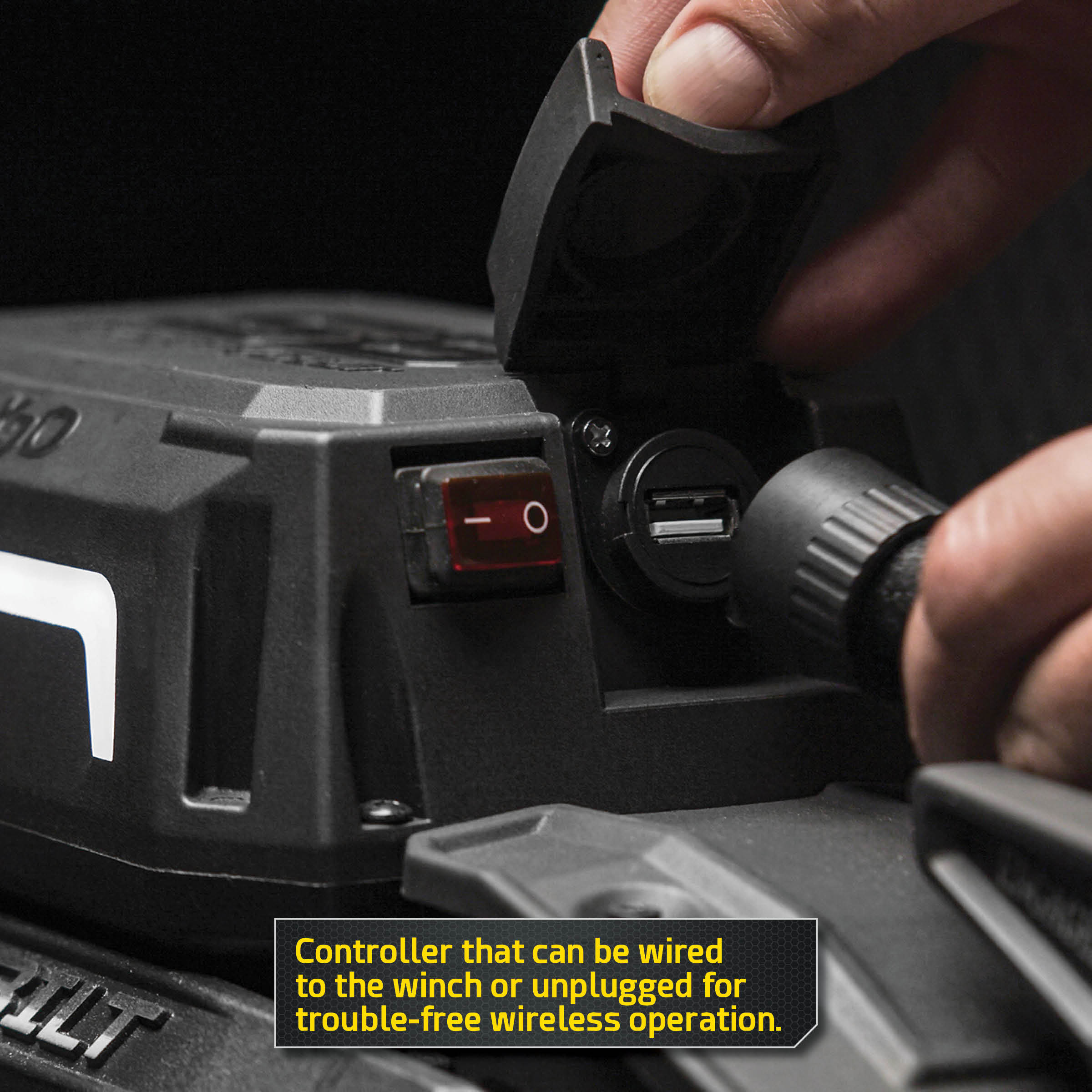 X2O GEN3 10K Winch with Synthetic Rope view 8