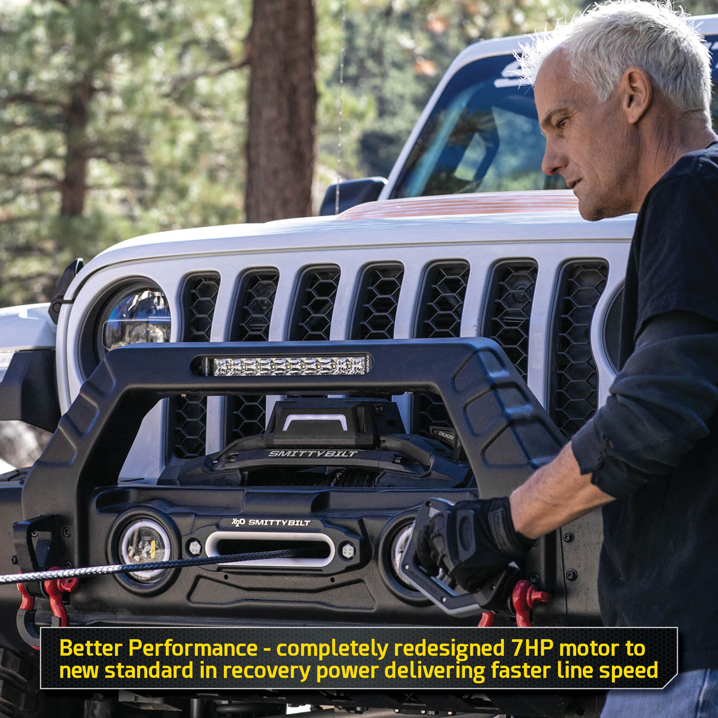 X2O GEN3 10K Winch with Synthetic Rope view 10