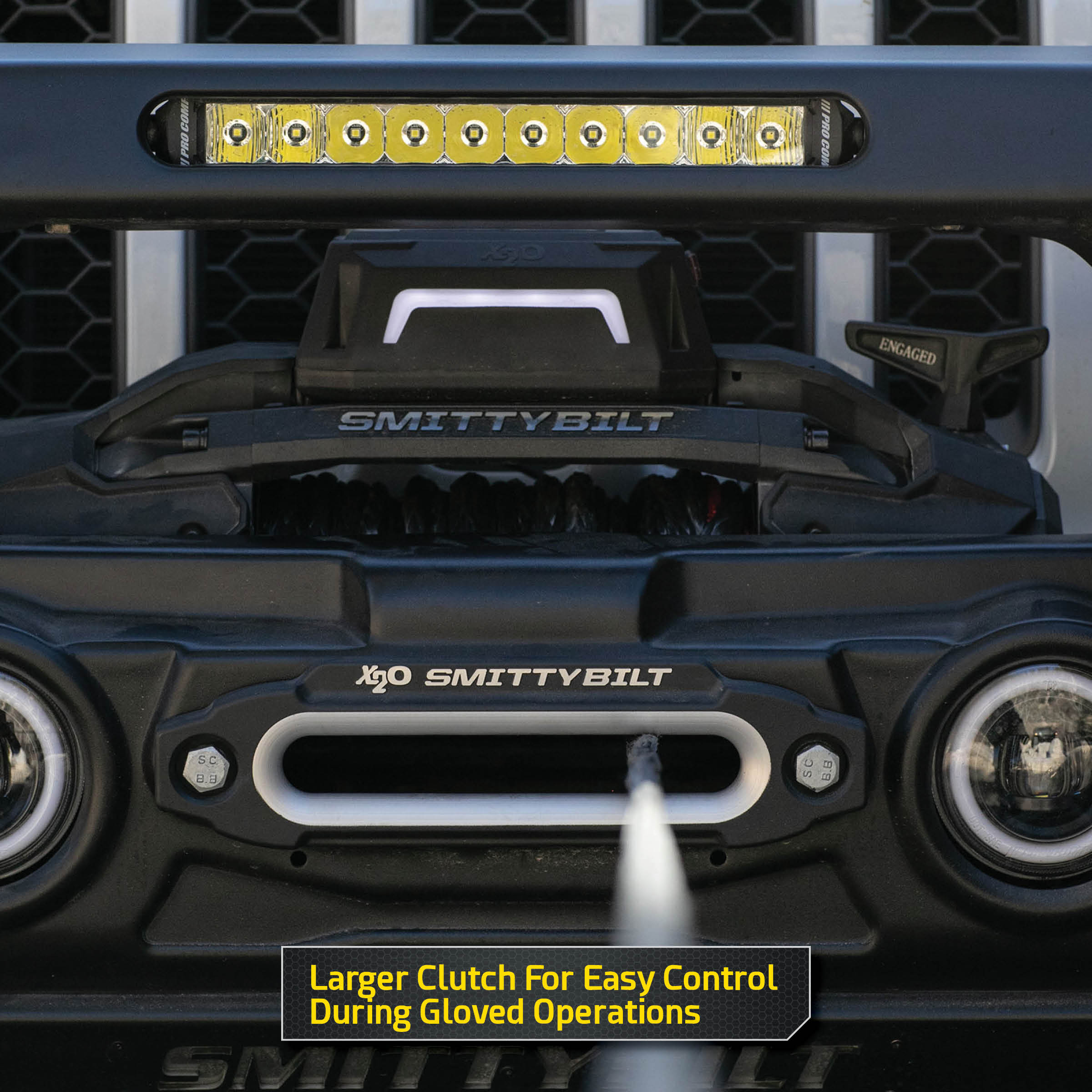 X2O GEN3 10K Winch with Synthetic Rope view 12