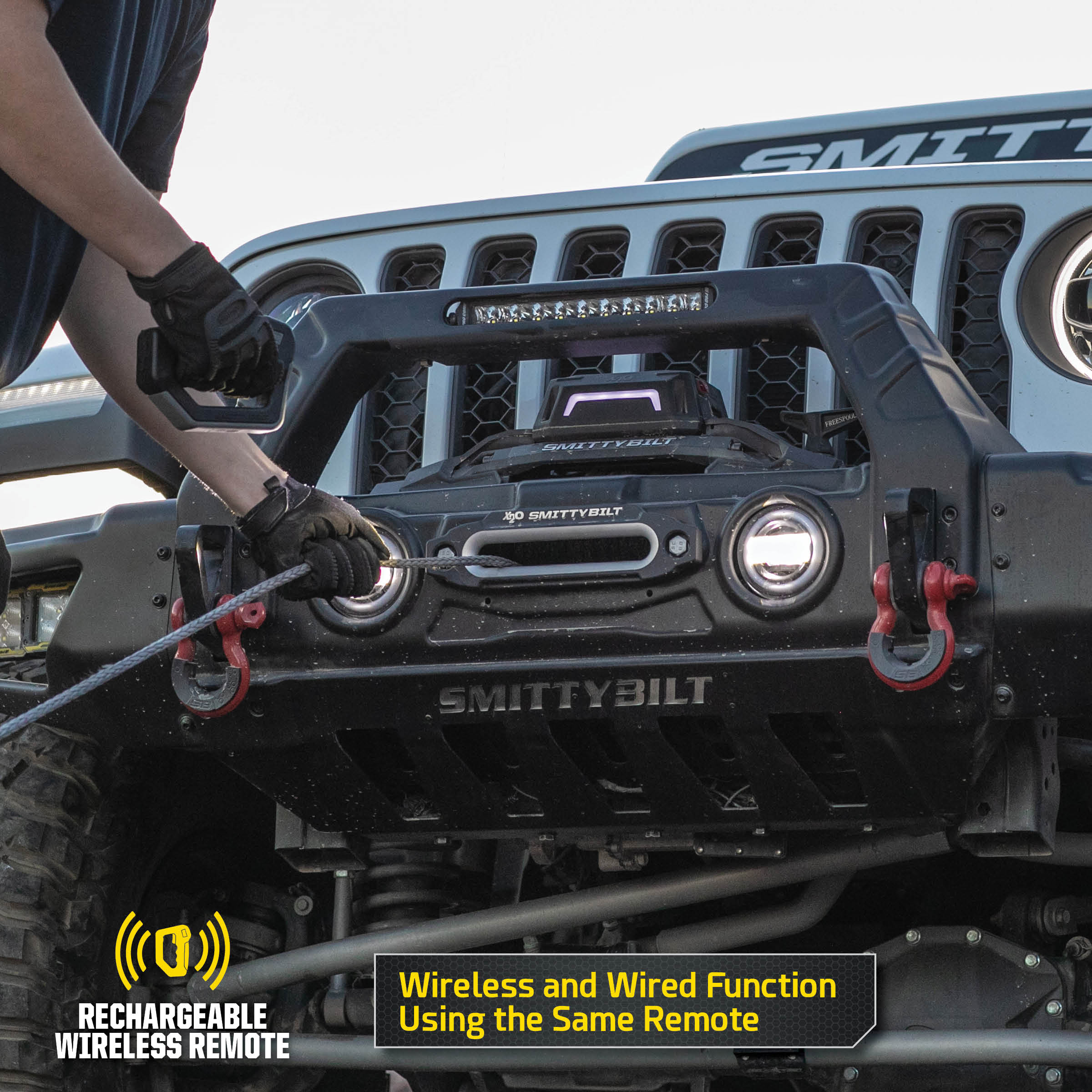 X2O GEN3 12K Winch with Synthetic Rope view 9
