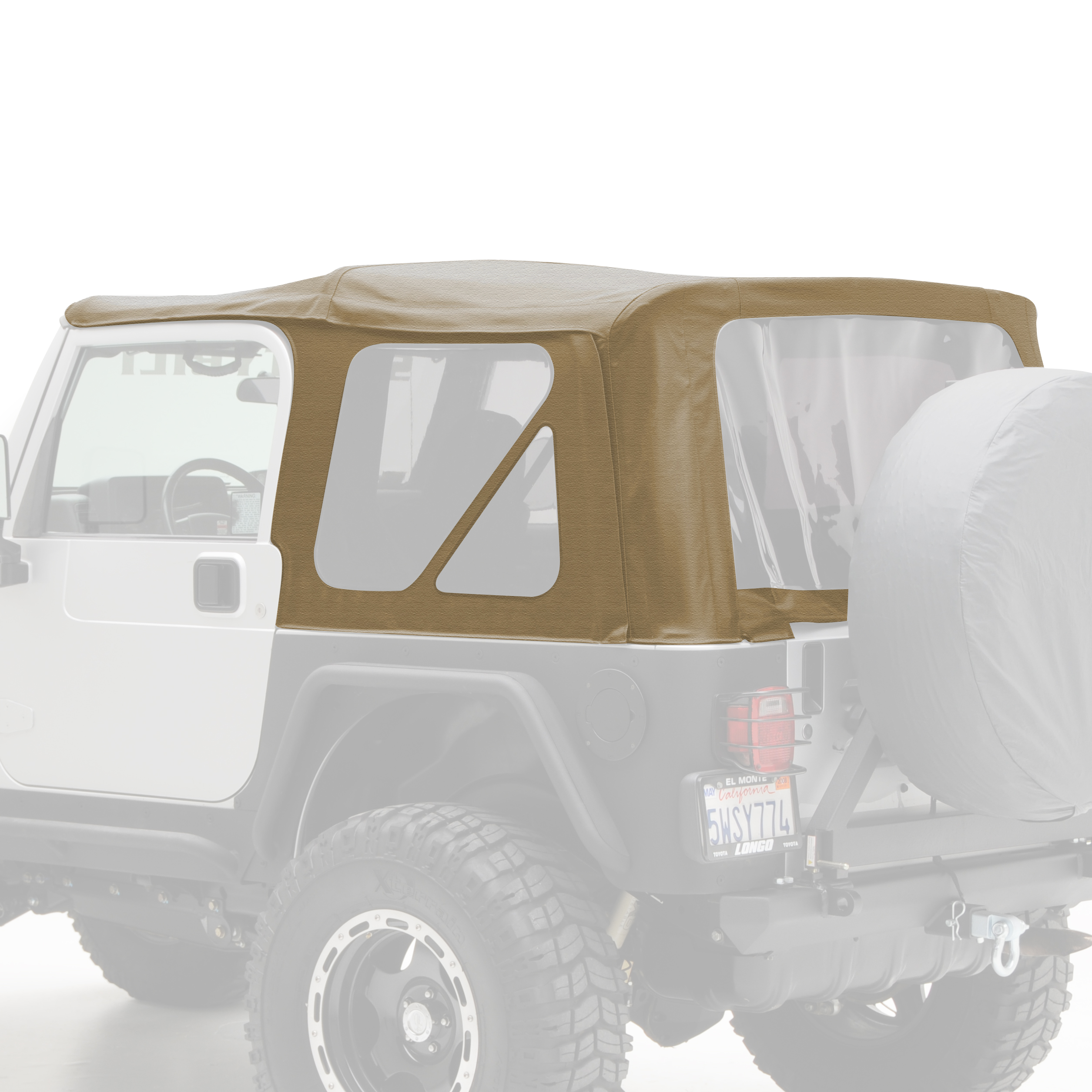 OEM Replacement Soft Top w/ Tinted Windows – Denim Spice (97-06 TJ)