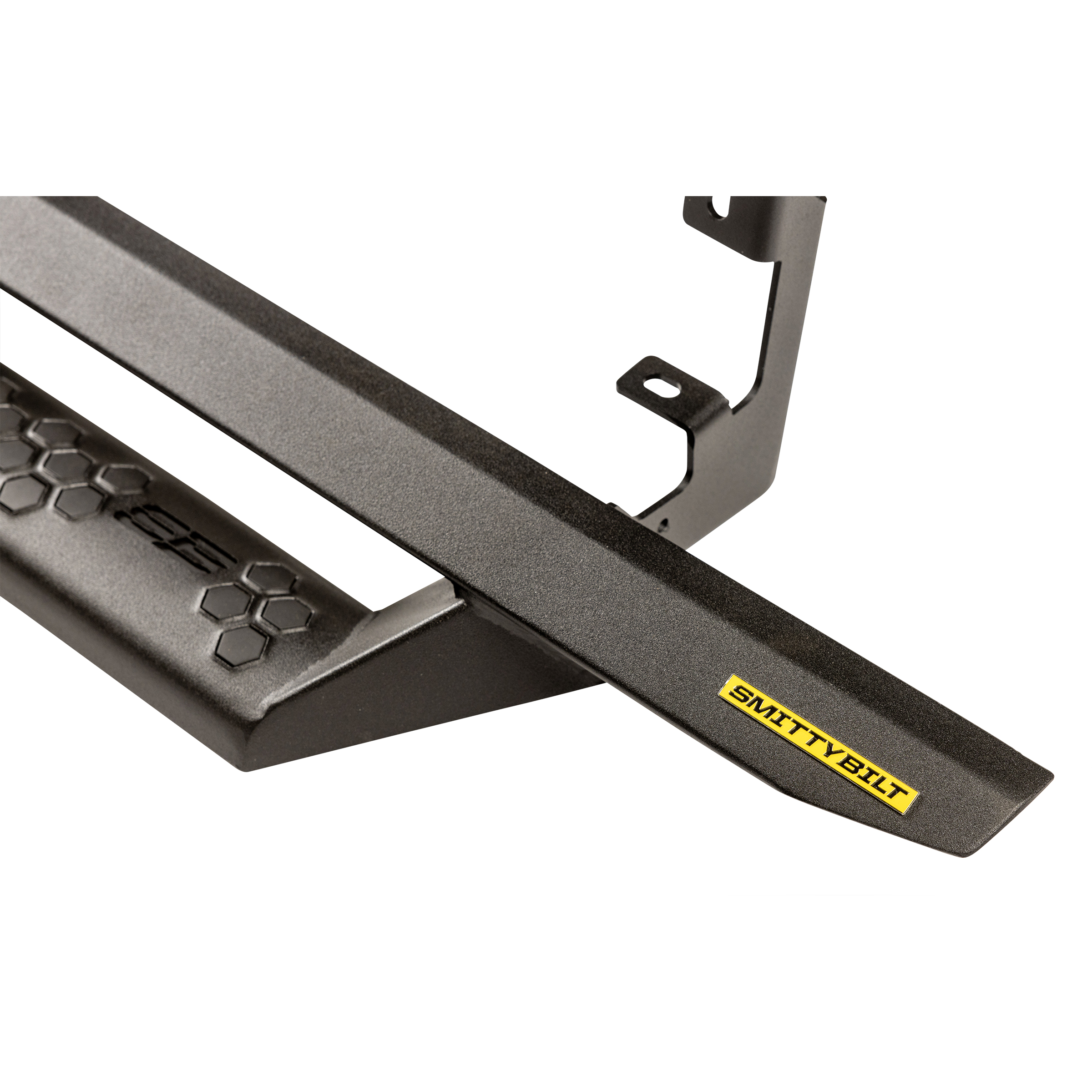 Angular Drop Steps – Textured Black (19-24 Chevy 1500) view 6