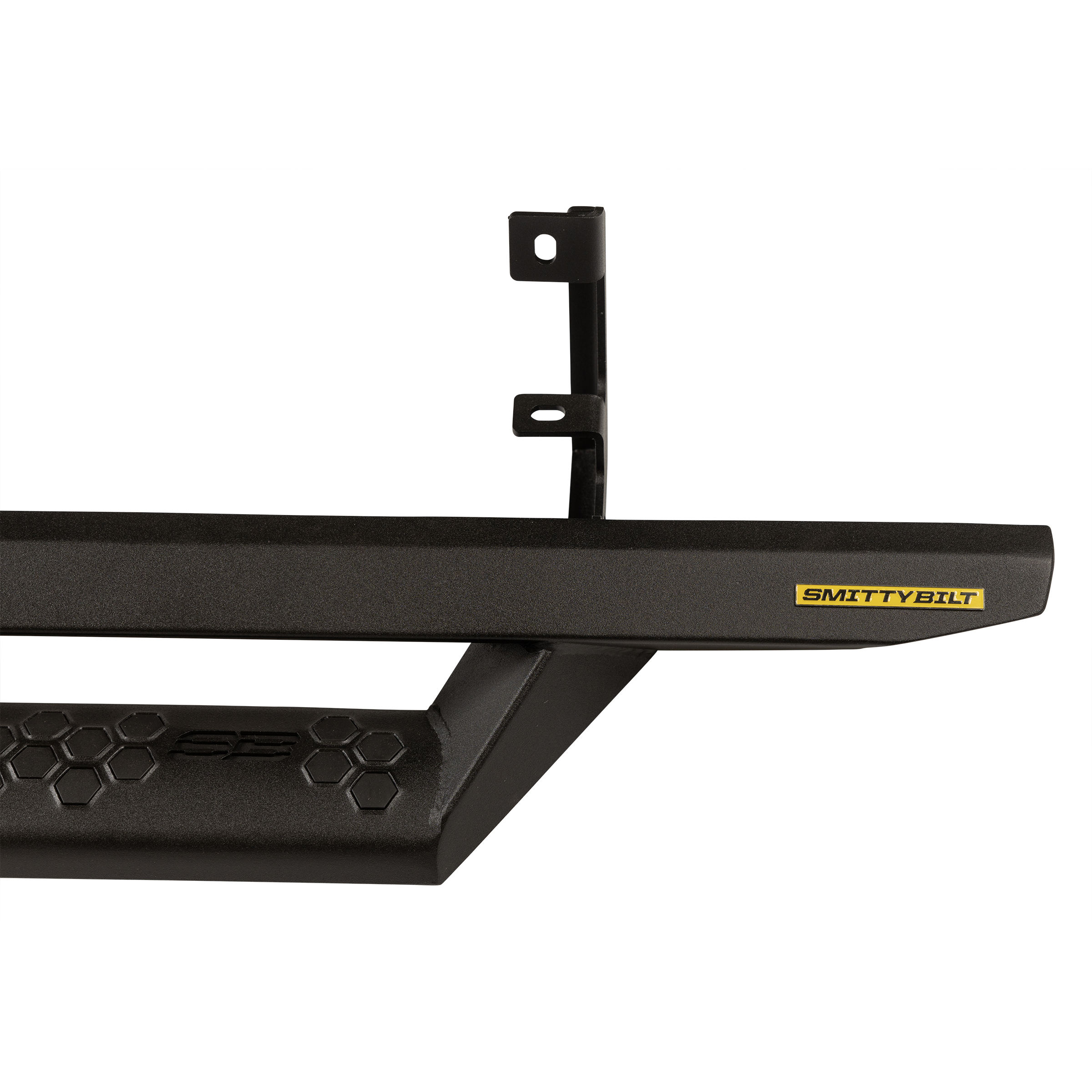 Angular Drop Steps – Textured Black (19-24 Chevy 1500) view 7