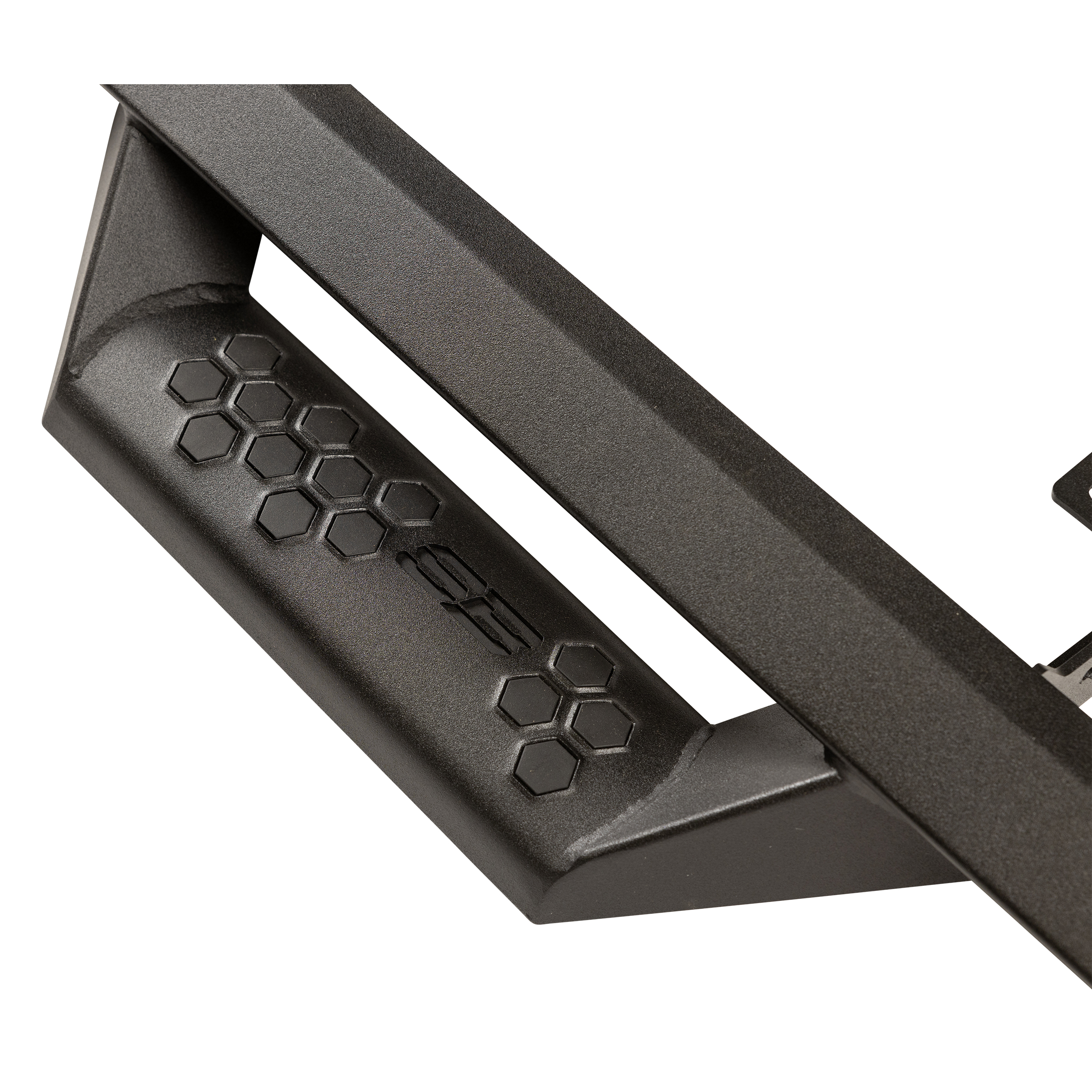 Angular Drop Steps – Textured Black (19-24 Chevy 1500) view 8