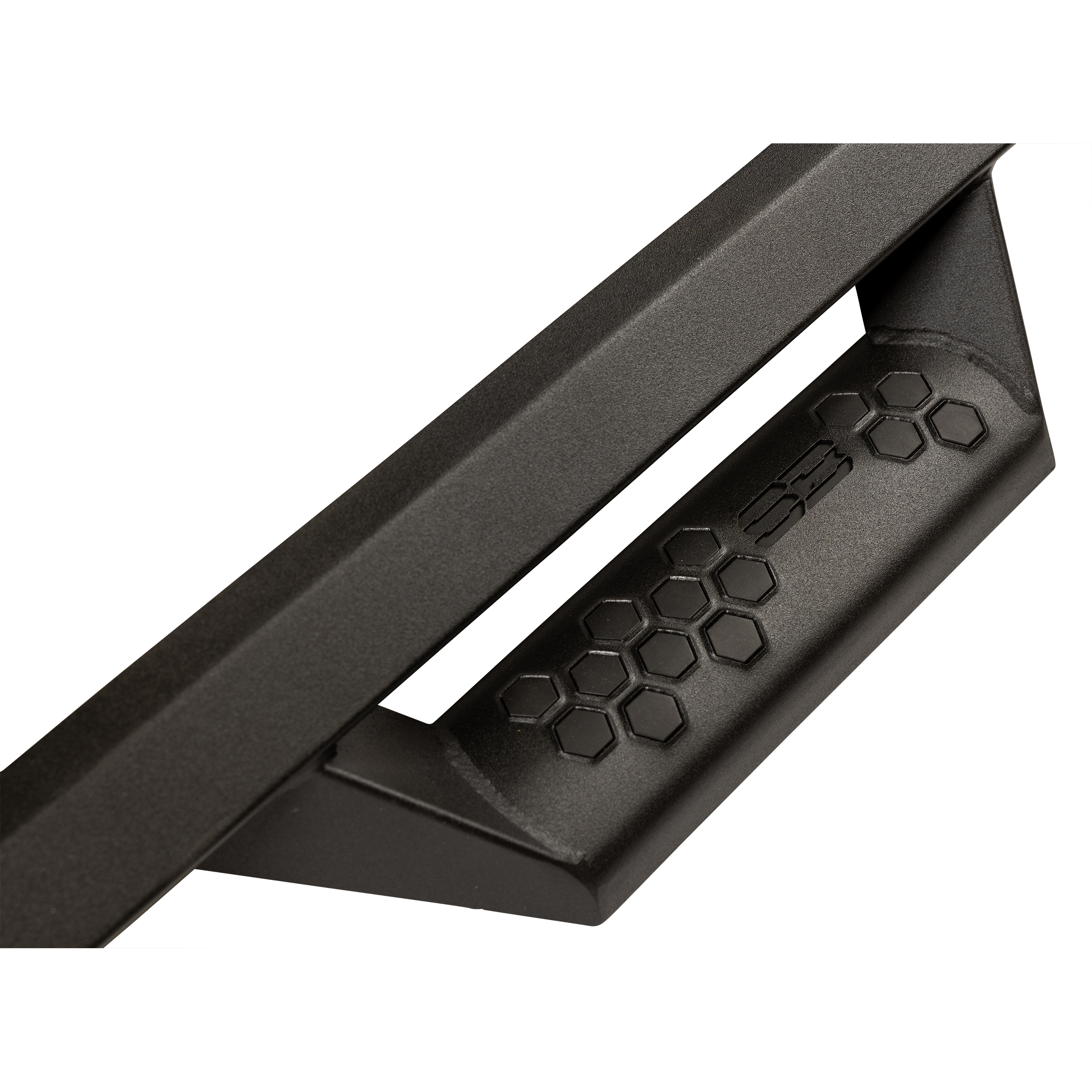 Angular Drop Steps – Textured Black (19-24 Chevy 1500) view 9