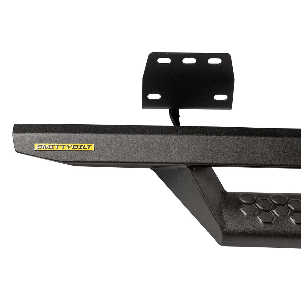 Angular Drop Steps – Textured Black (19-24 Ram 1500) view 5
