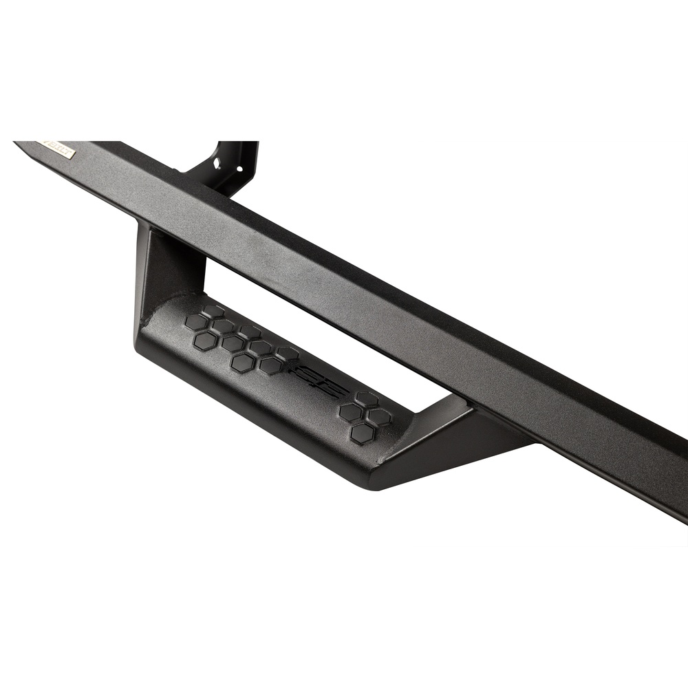 Angular Drop Steps – Textured Black (19-24 Ram 2500/3500) view 2