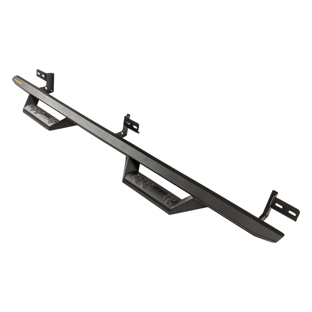 Angular Drop Steps – Textured Black (19-24 Ram 2500/3500) view 4