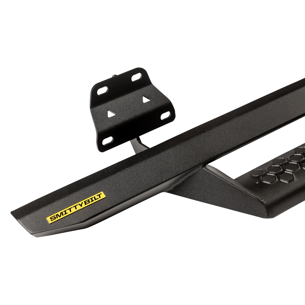 Angular Drop Steps – Textured Black (15+ Ford F-Series) view 2